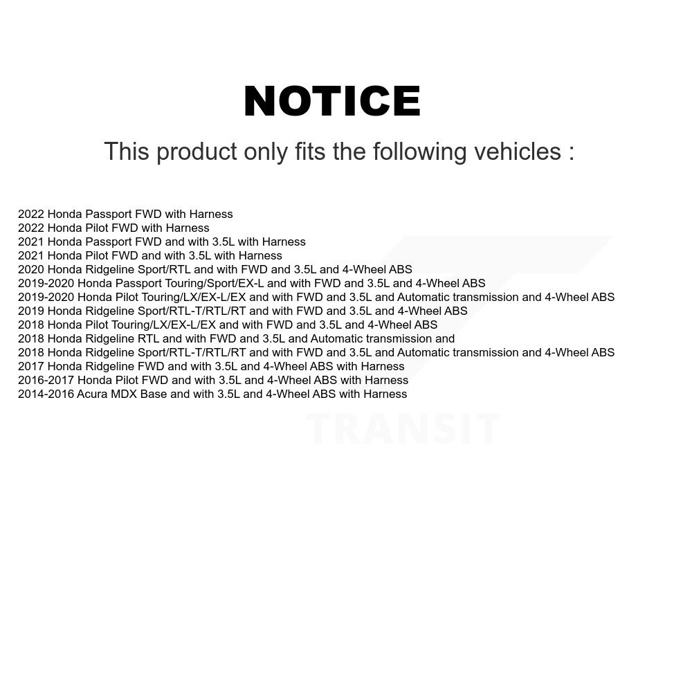 Mpulse - SEN-2ABS2968 - ABS Wheel Speed Sensor