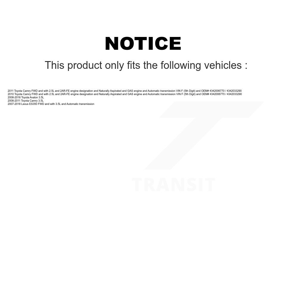 Kugel - NCV-TO69453 - CV Axle Shaft