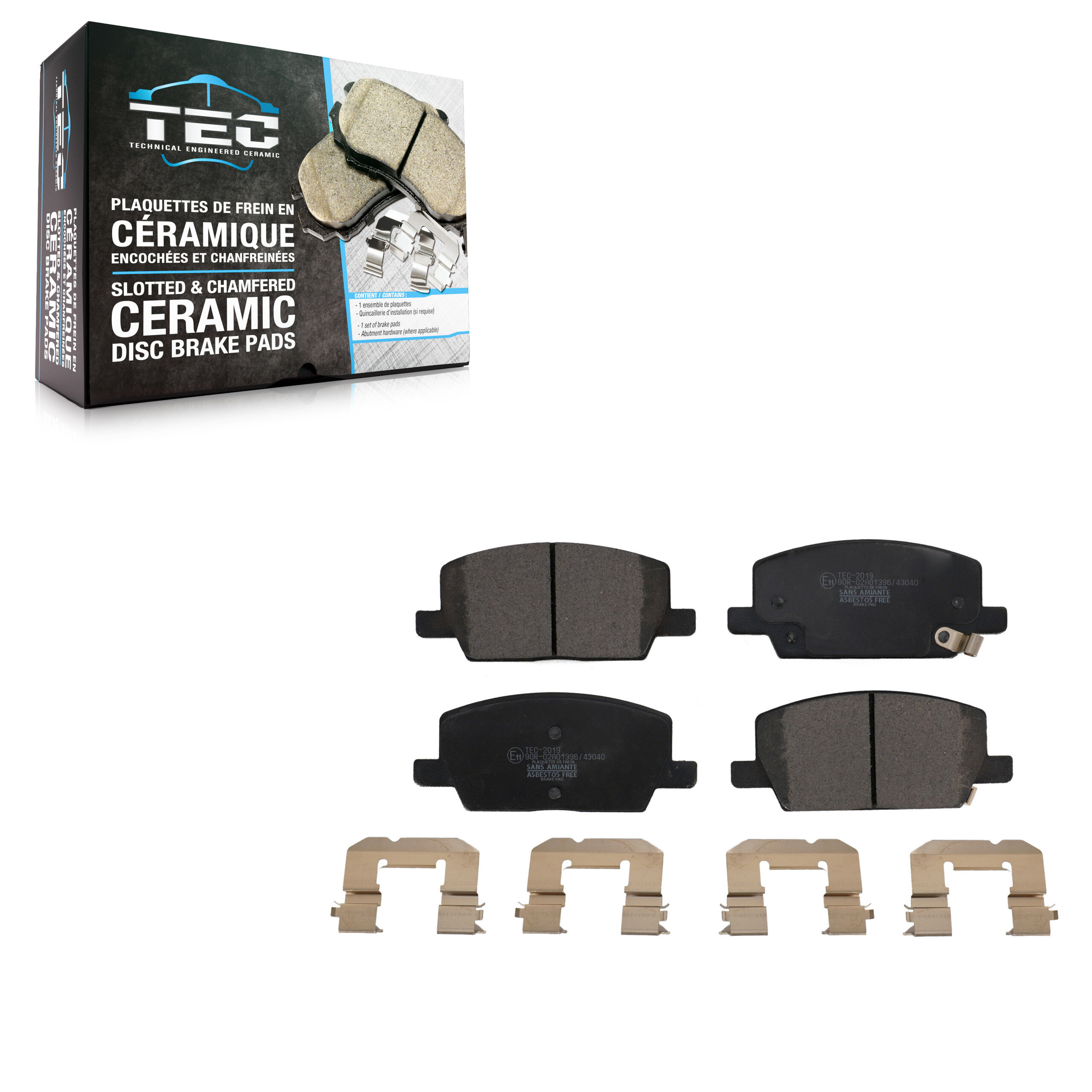 TEC - TEC-2019 - Ceramic Brake Pads