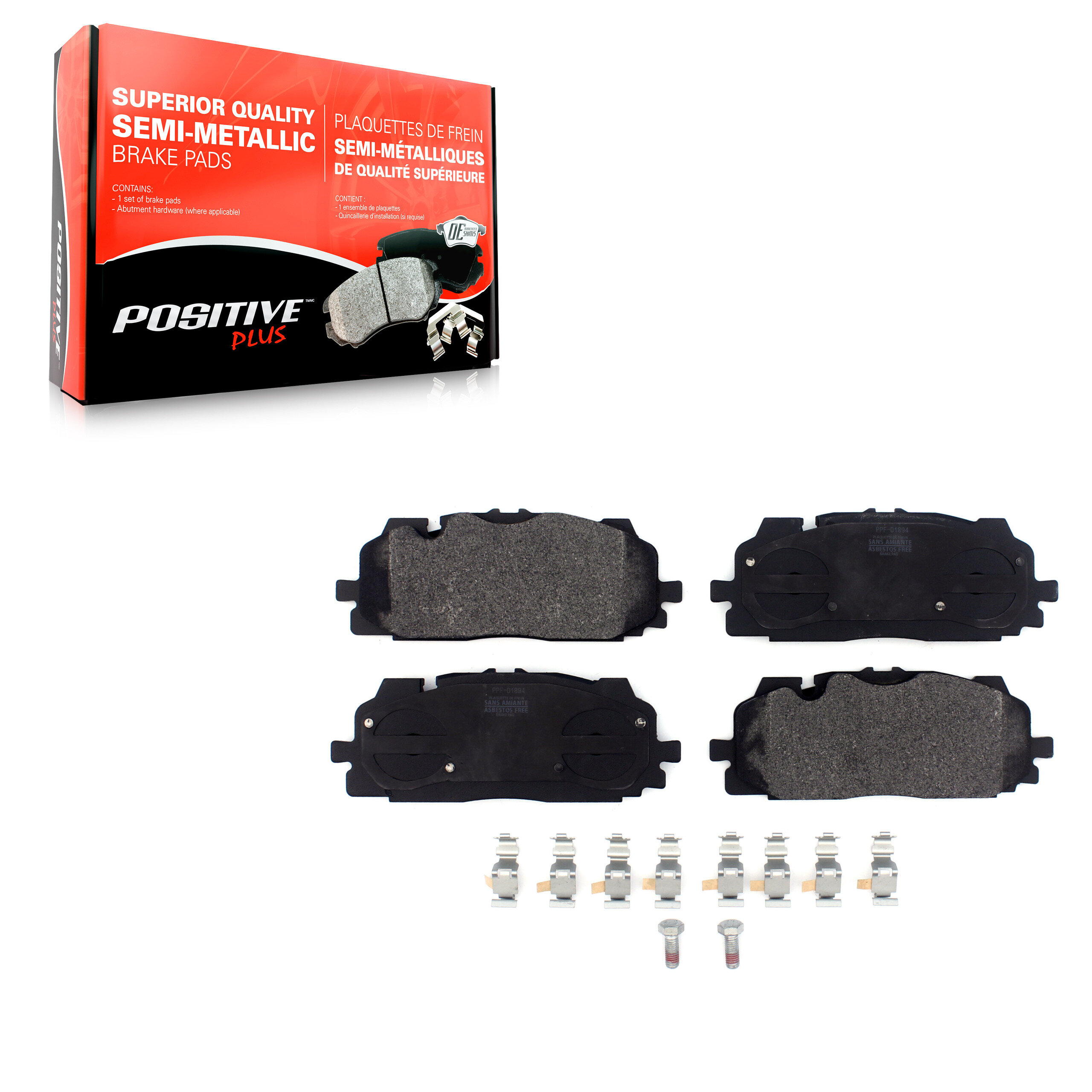 Semi-Metallic Brake Pads