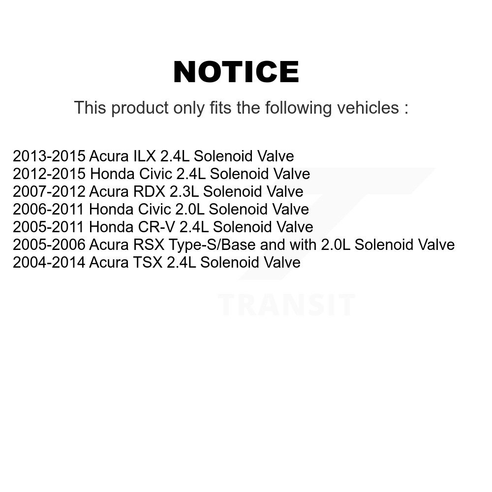 Mpulse - SEN-2VTS0039 - Engine Variable Valve Timing VVT Solenoid