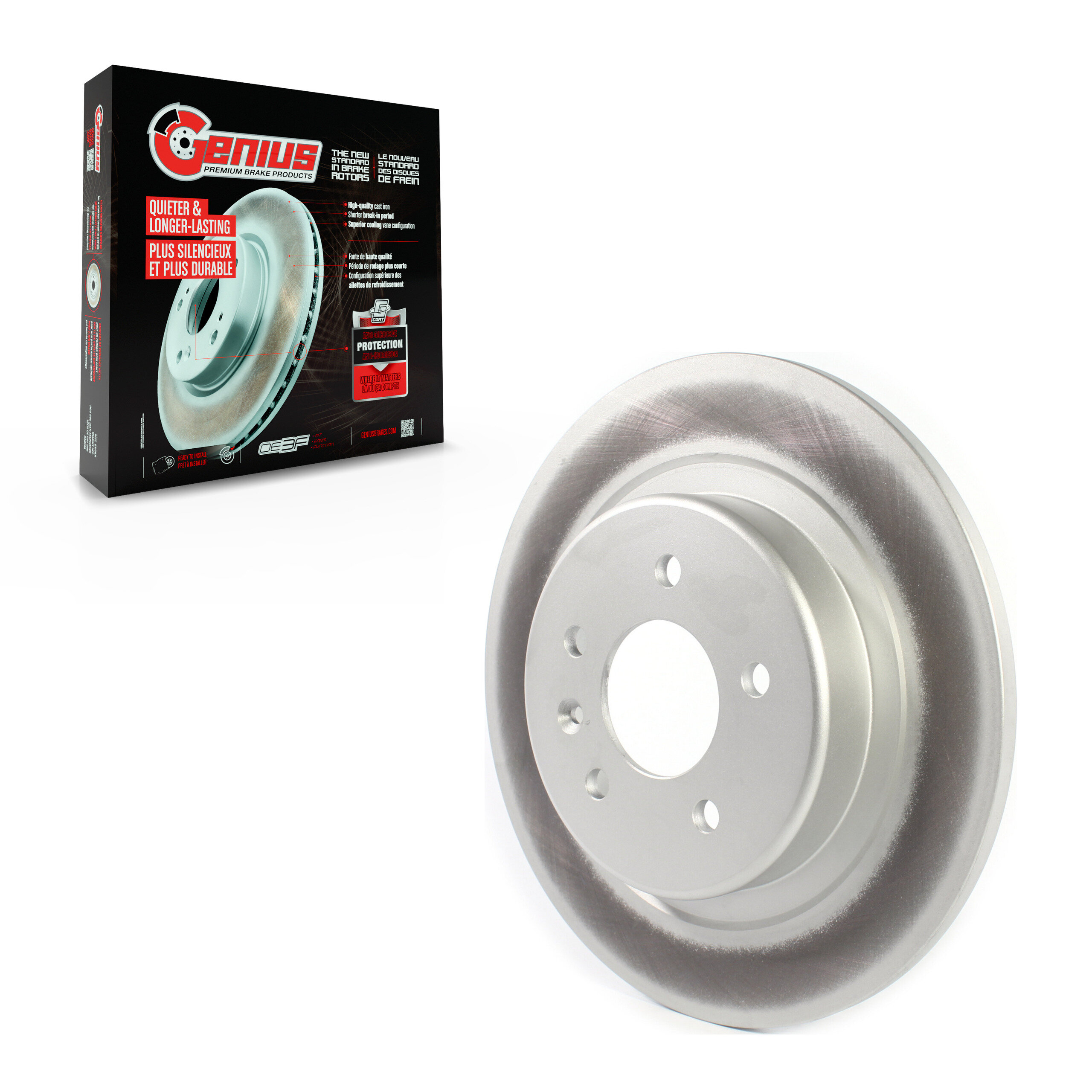 Coated Disc Brake Rotor