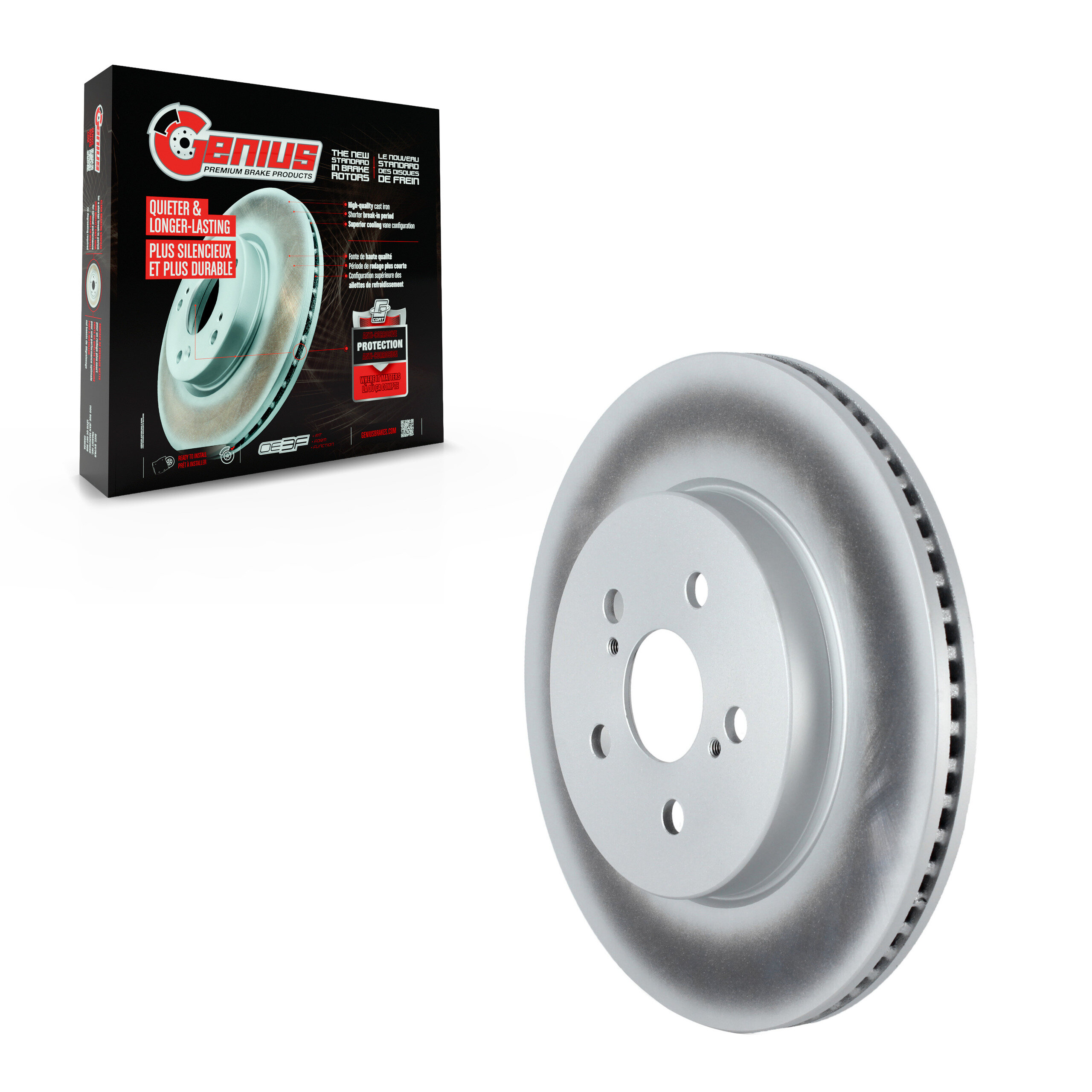 Coated Disc Brake Rotor