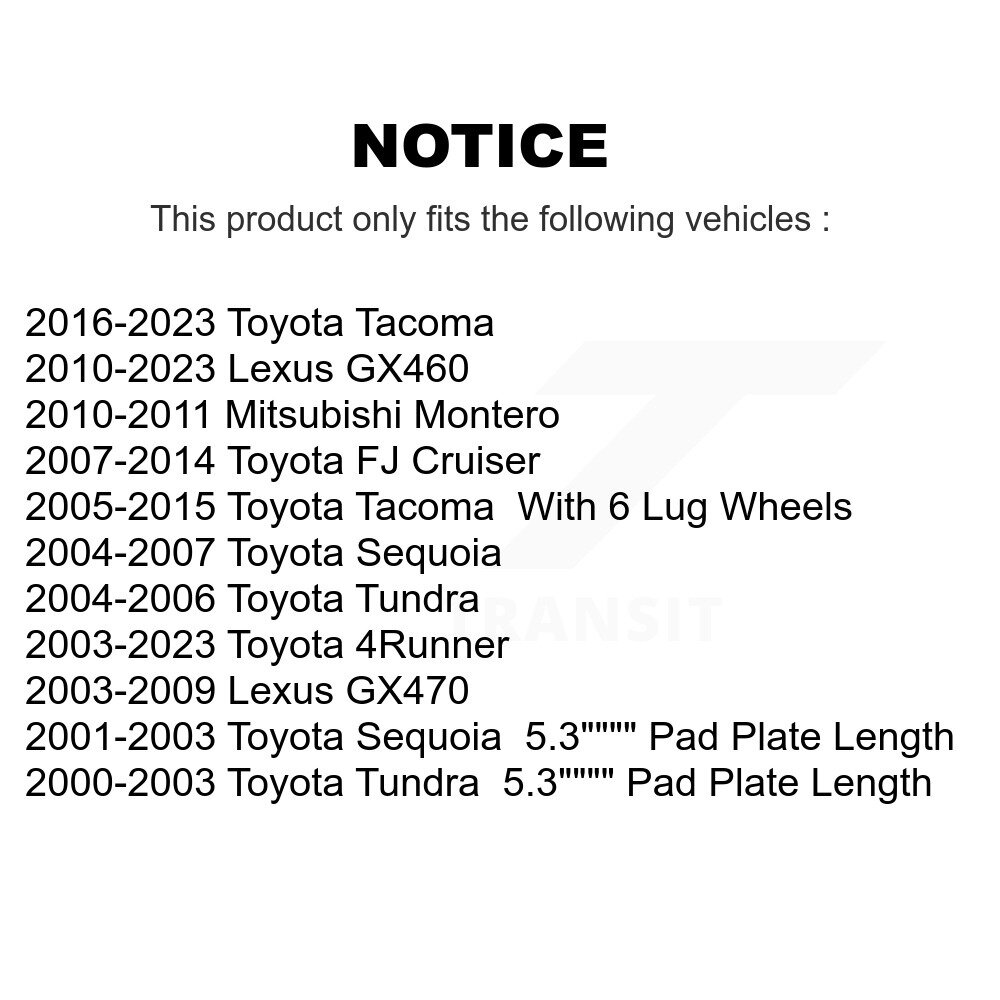 AmeriBRAKES - NWF-PRC976 - Ceramic Brake Pads
