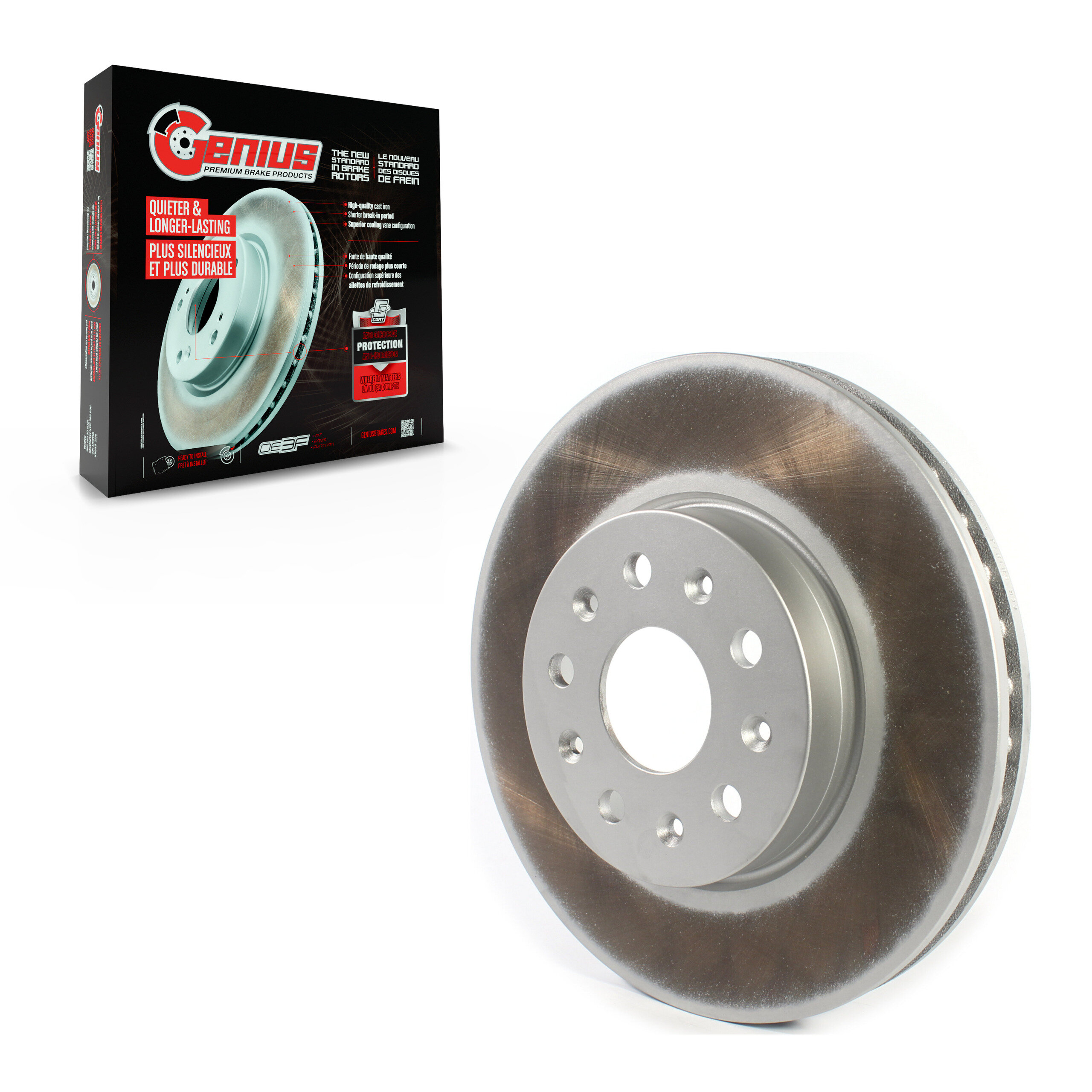 Coated Disc Brake Rotor