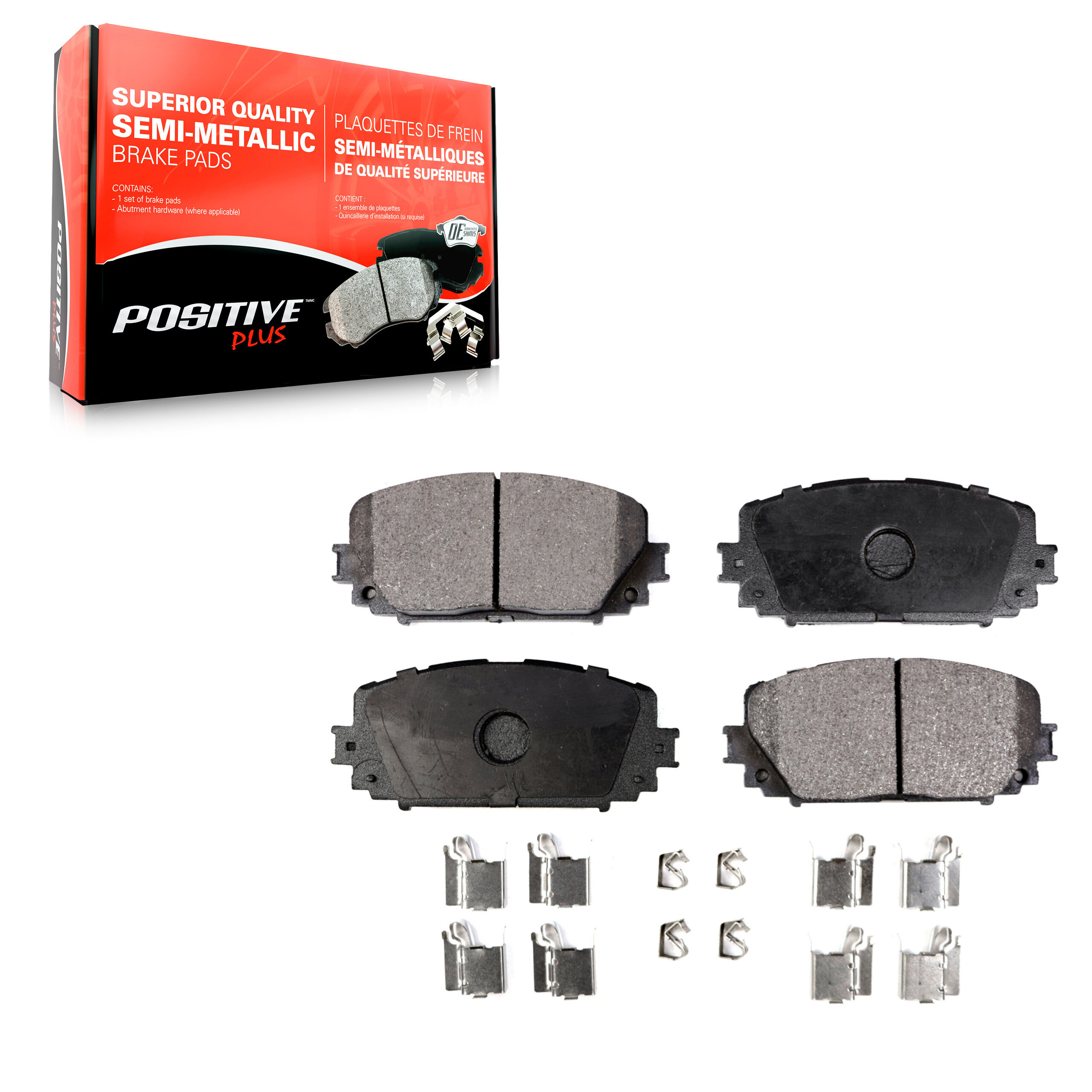 Semi-Metallic Brake Pads