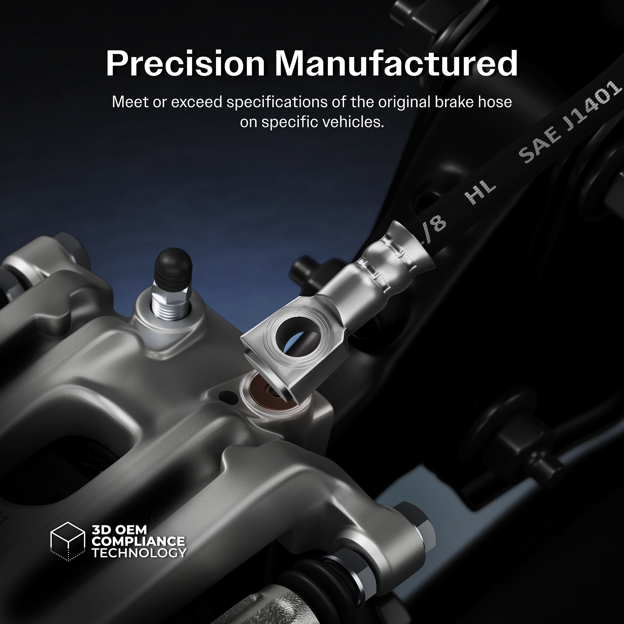 CMX - 12-H381026 - Brake Hydraulic Hose