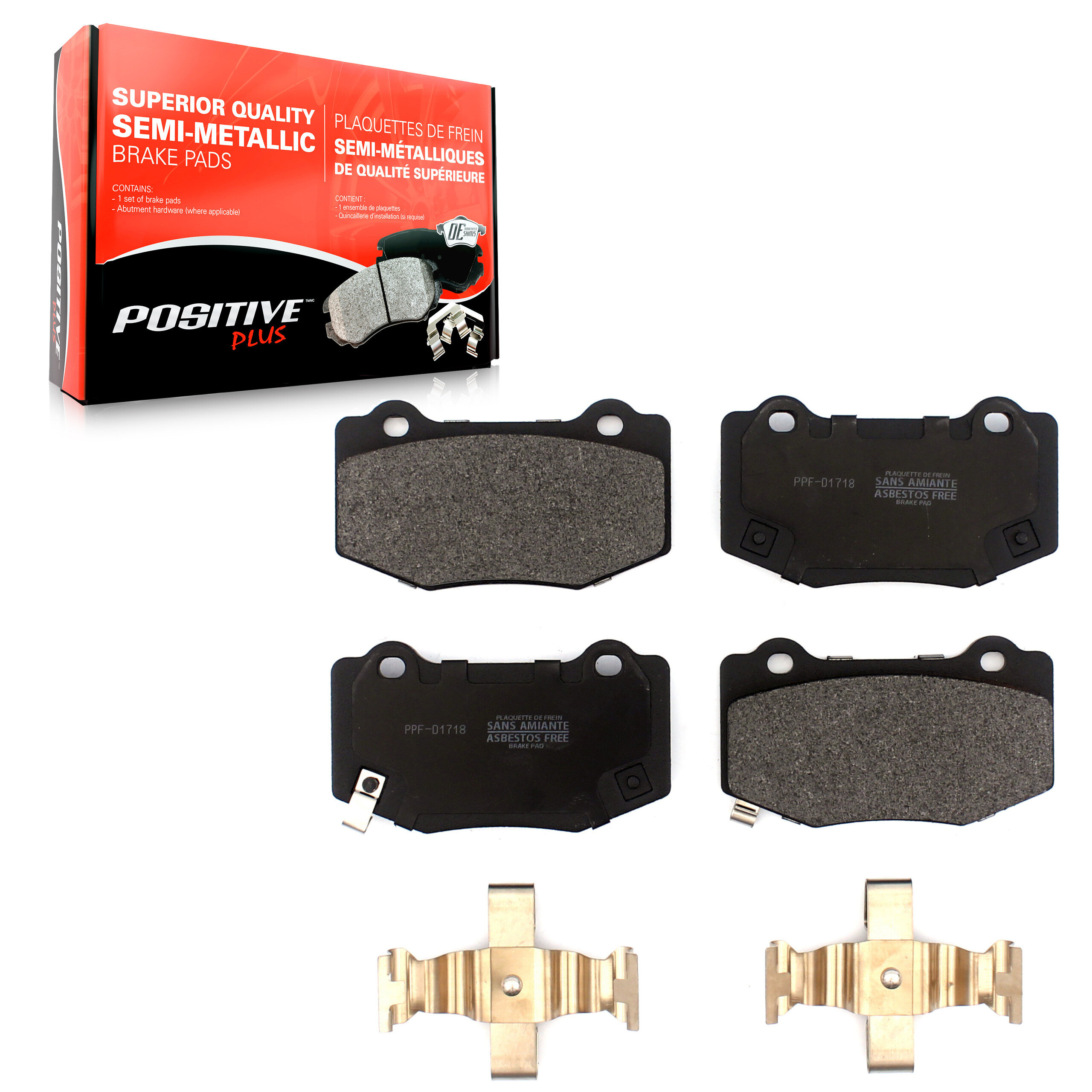 Semi-Metallic Brake Pads