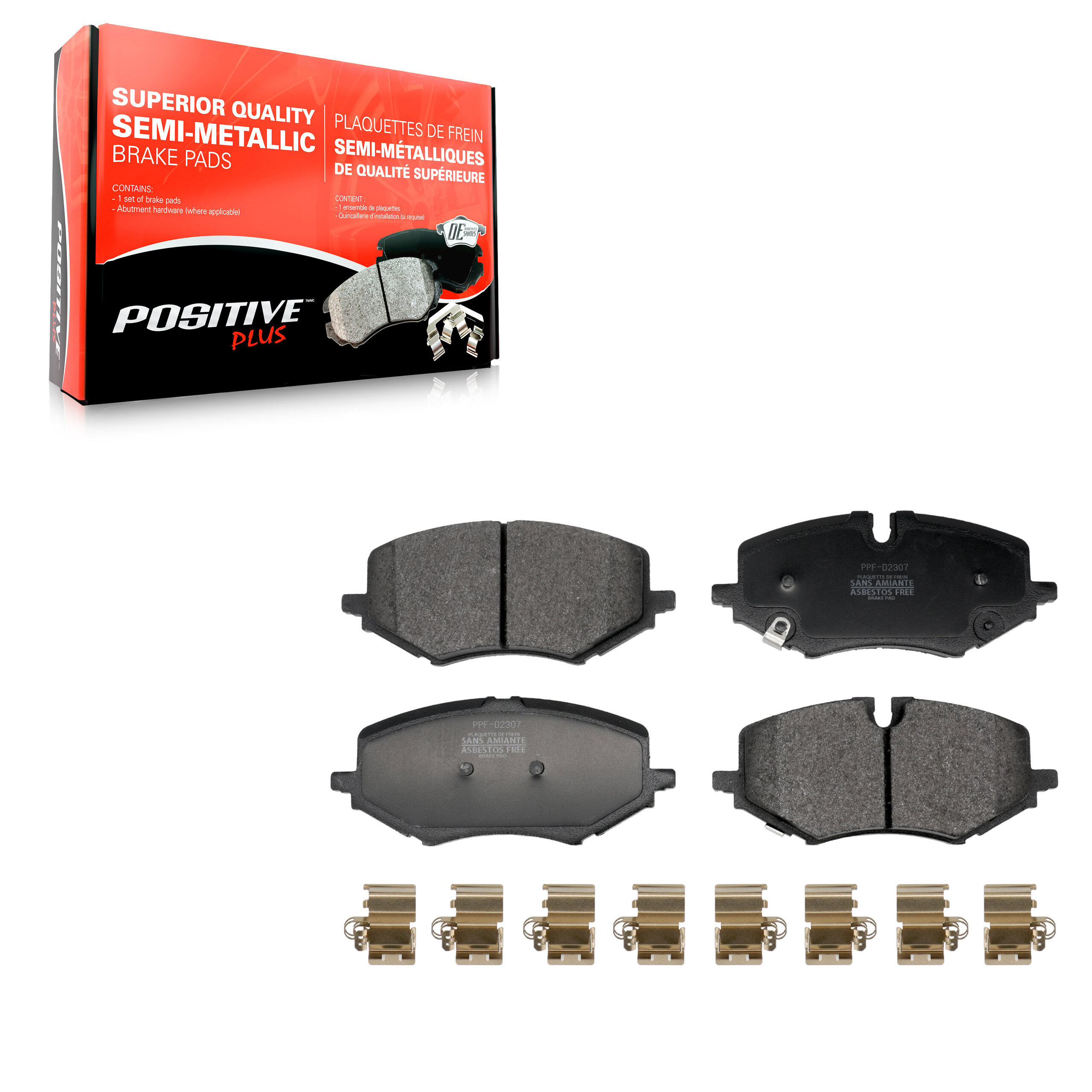 Semi-Metallic Brake Pads