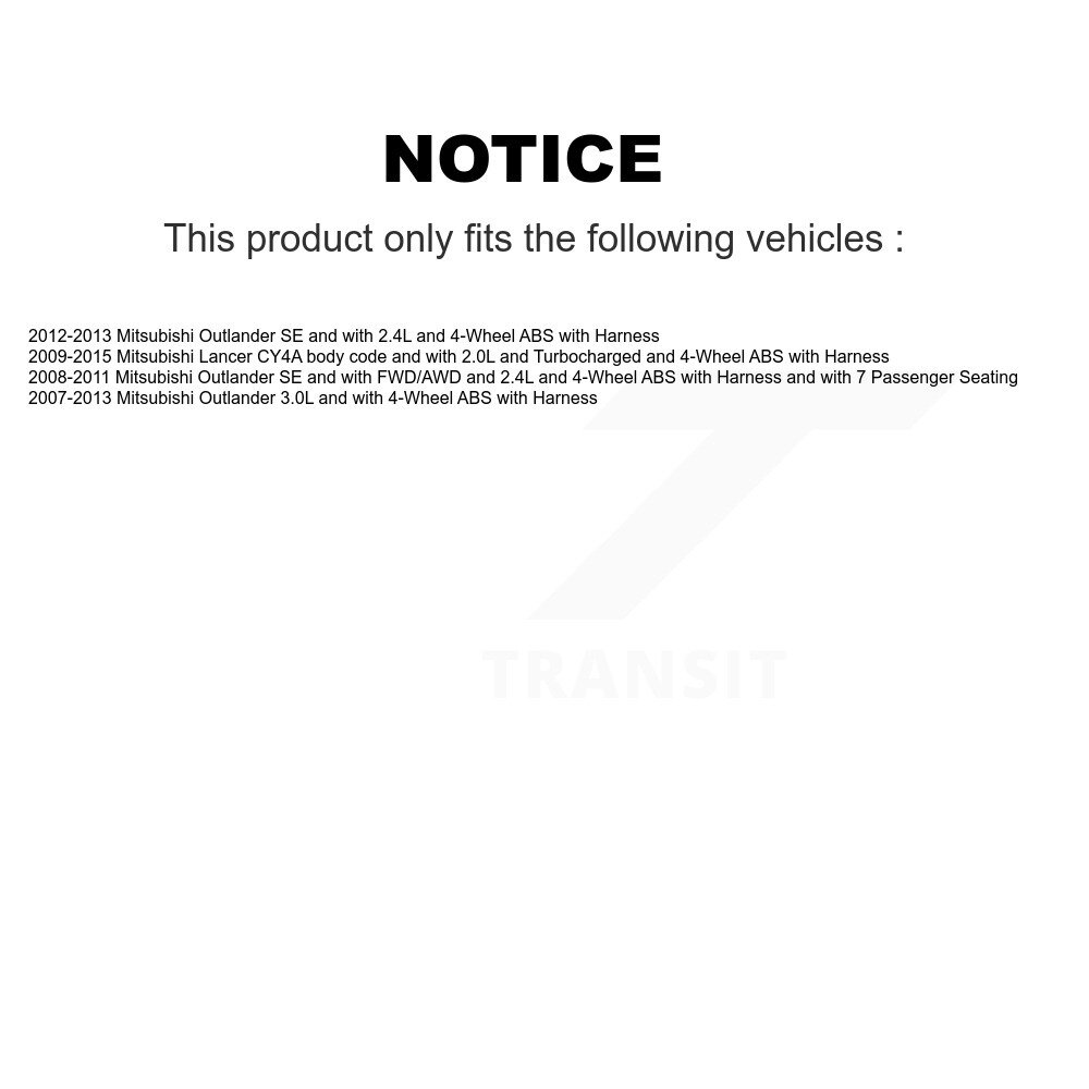 Mpulse - SEN-2ABS0719 - ABS Wheel Speed Sensor