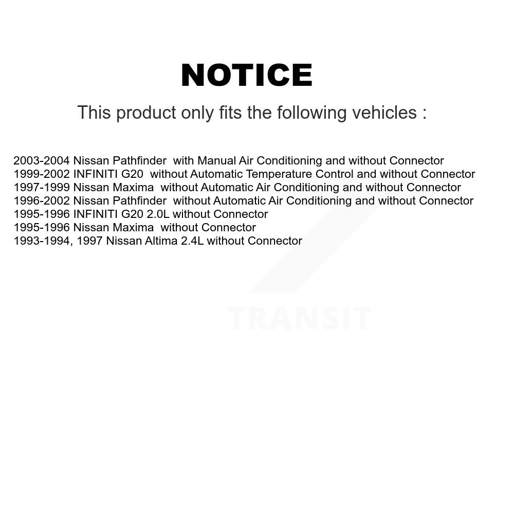 Mpulse - SEN-2BMR0212 - HVAC Blower Motor Resistor