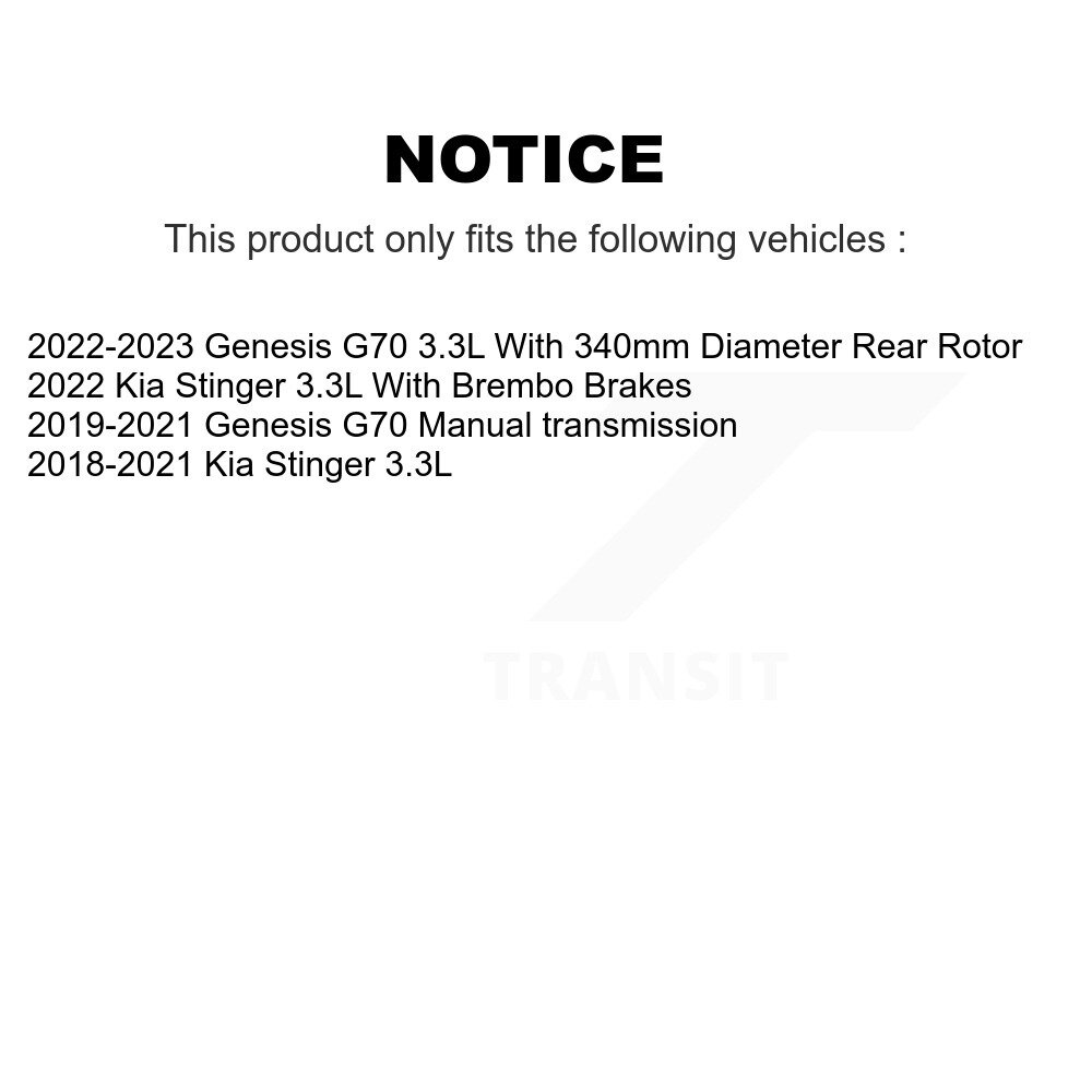 GENIUS - GCR-982546 - Disc Brake Rotor
