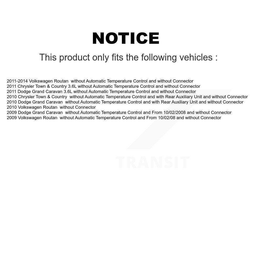 Mpulse - SEN-2BMR0361 - HVAC Blower Motor Resistor