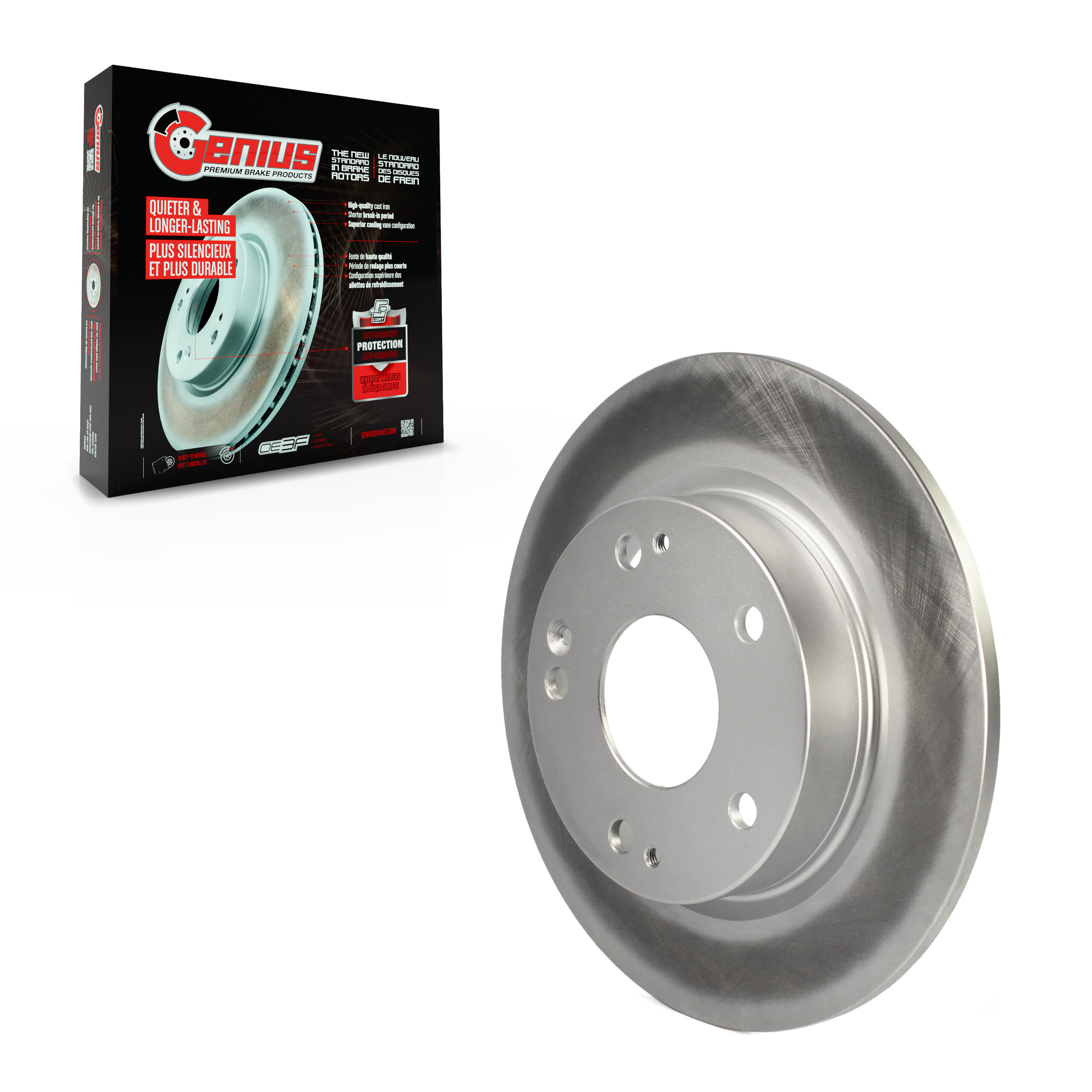 Coated Disc Brake Rotor