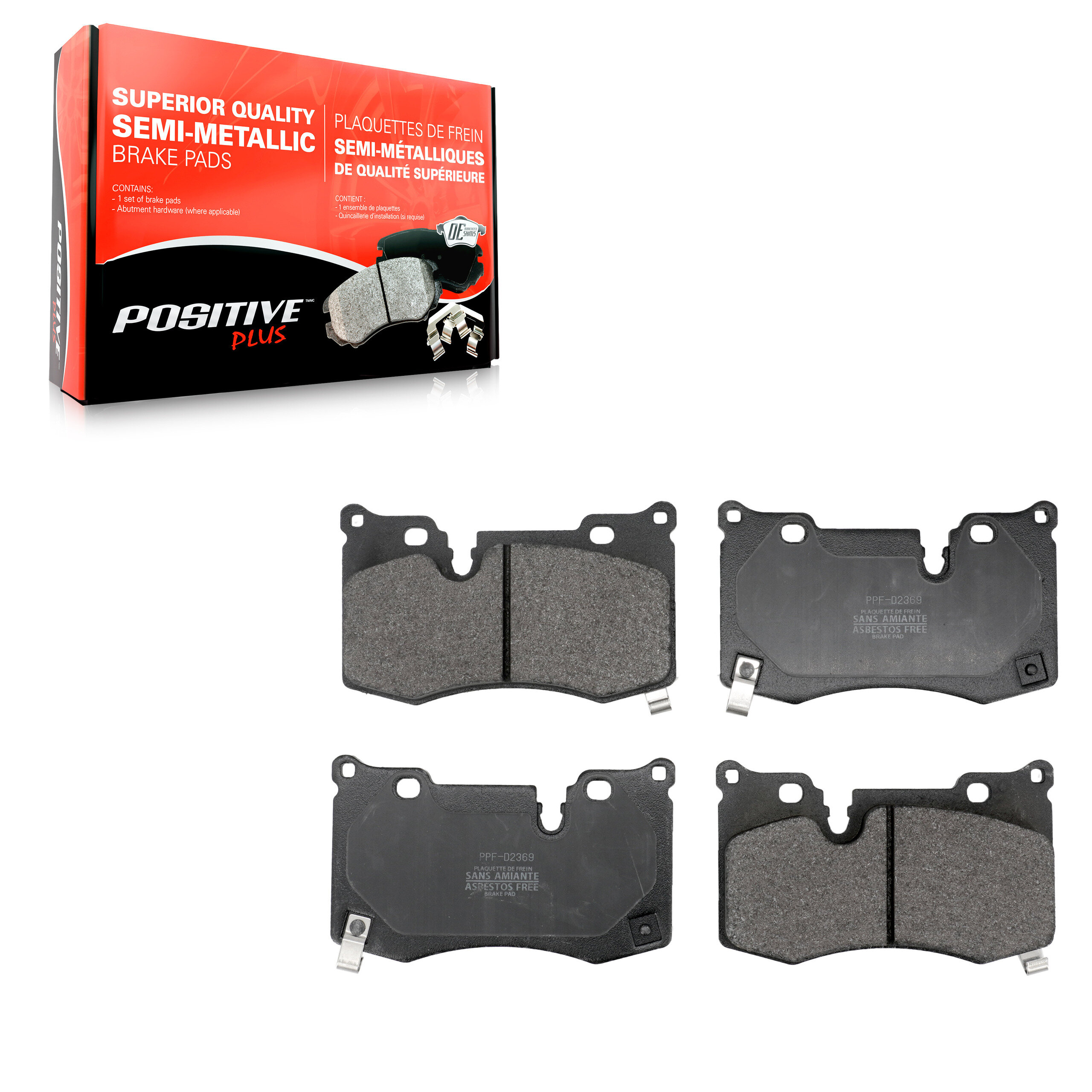 Semi-Metallic Brake Pads