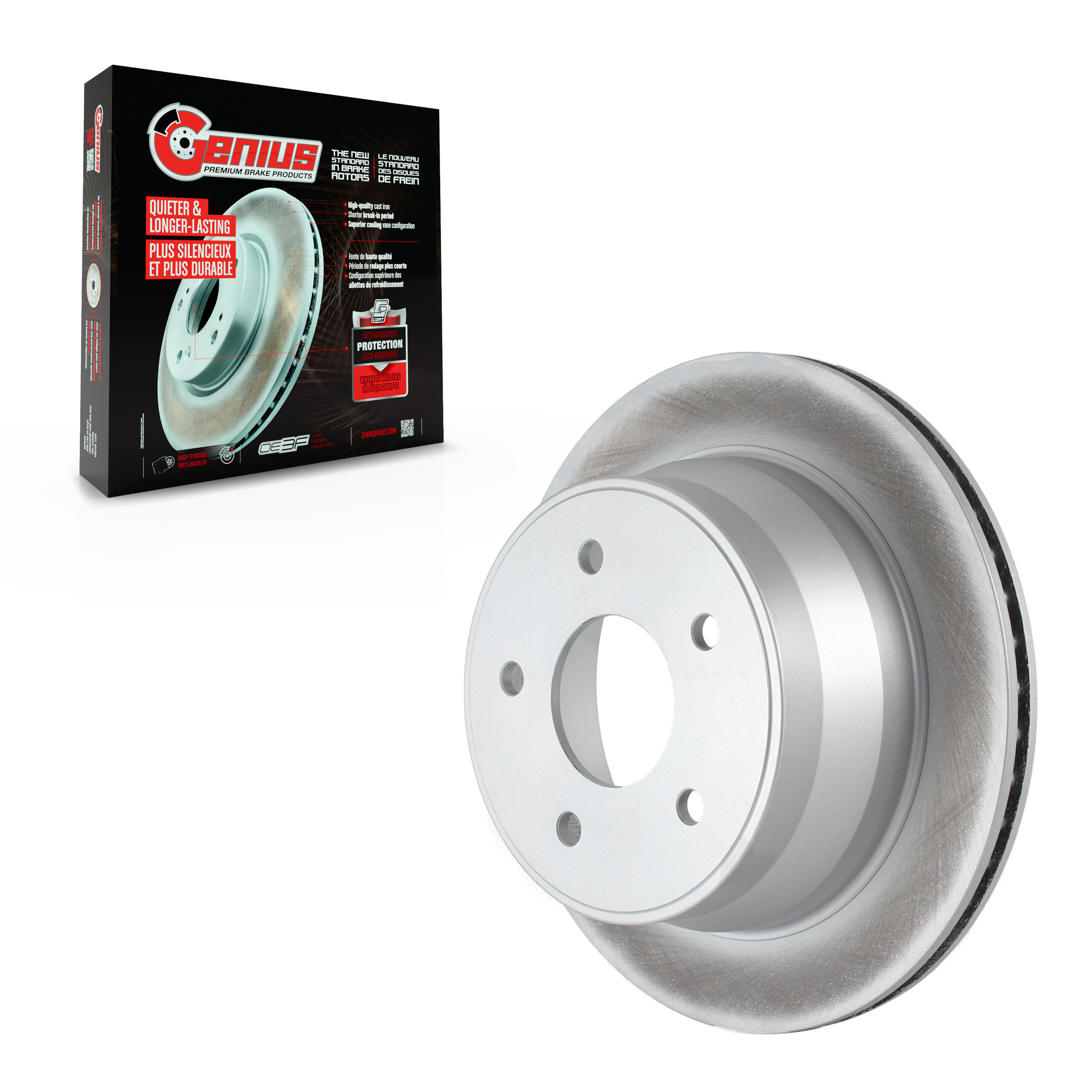 Coated Disc Brake Rotor