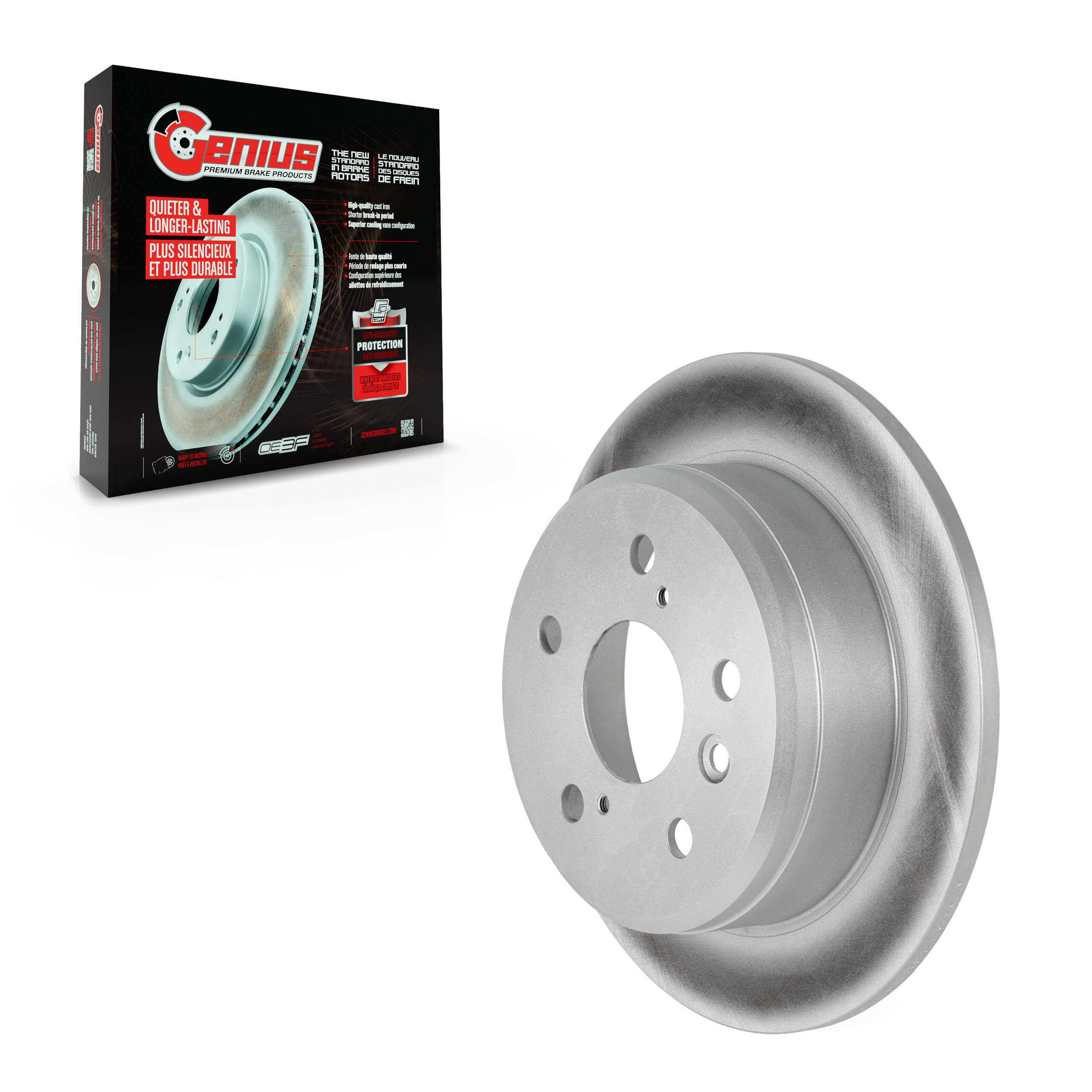 Coated Disc Brake Rotor