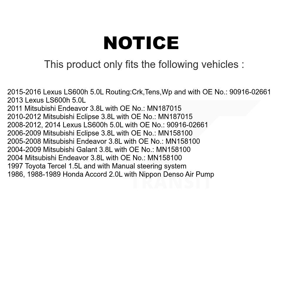 Bando - BAN-4PK910 - Accessory Drive Belt