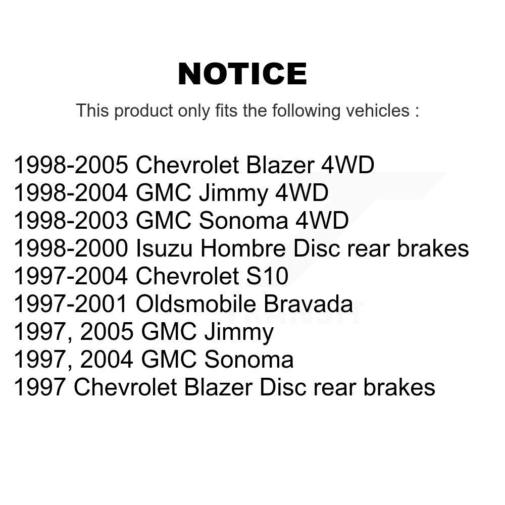 GENIUS - GCR-56707 - Coated Disc Brake Rotor
