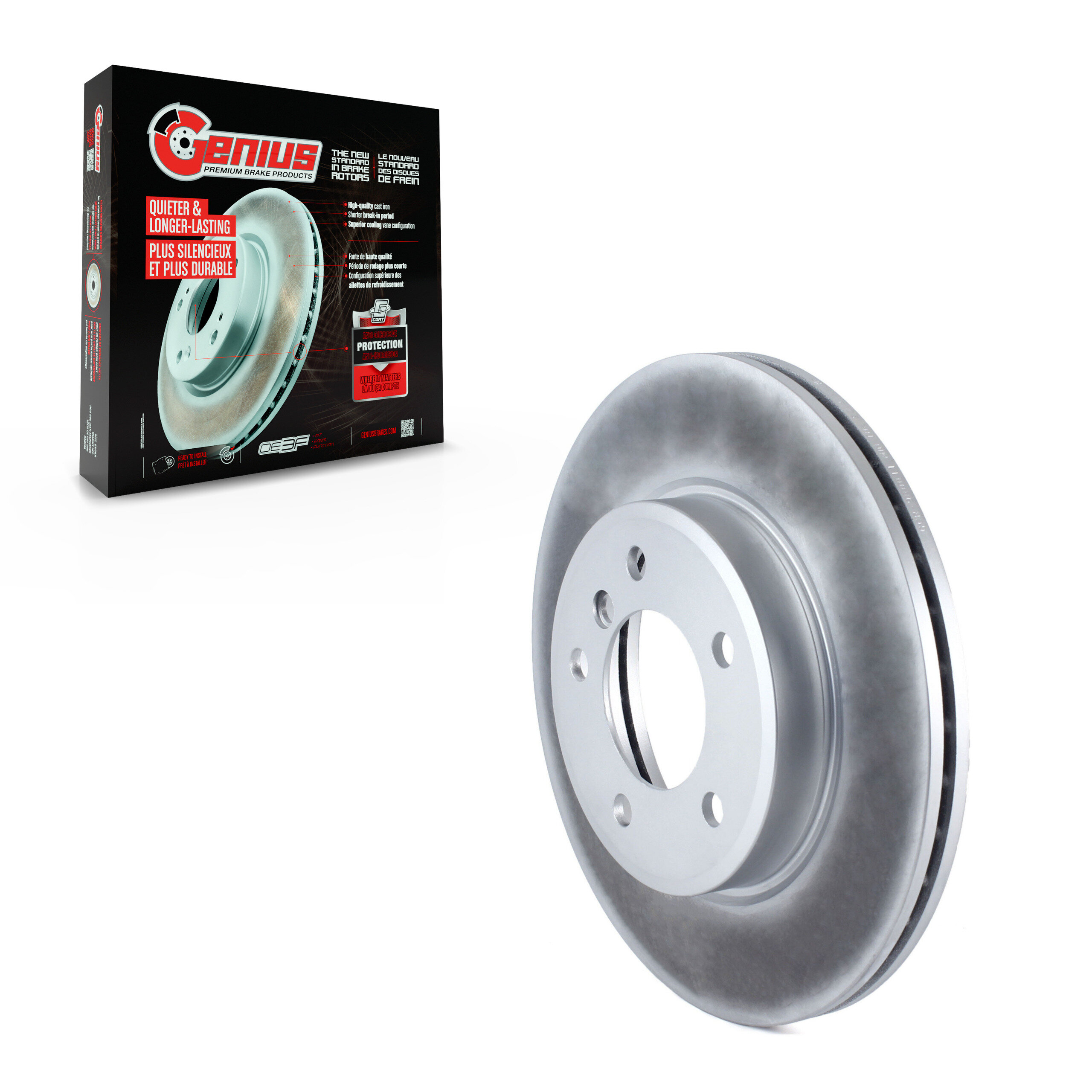 Coated Disc Brake Rotor