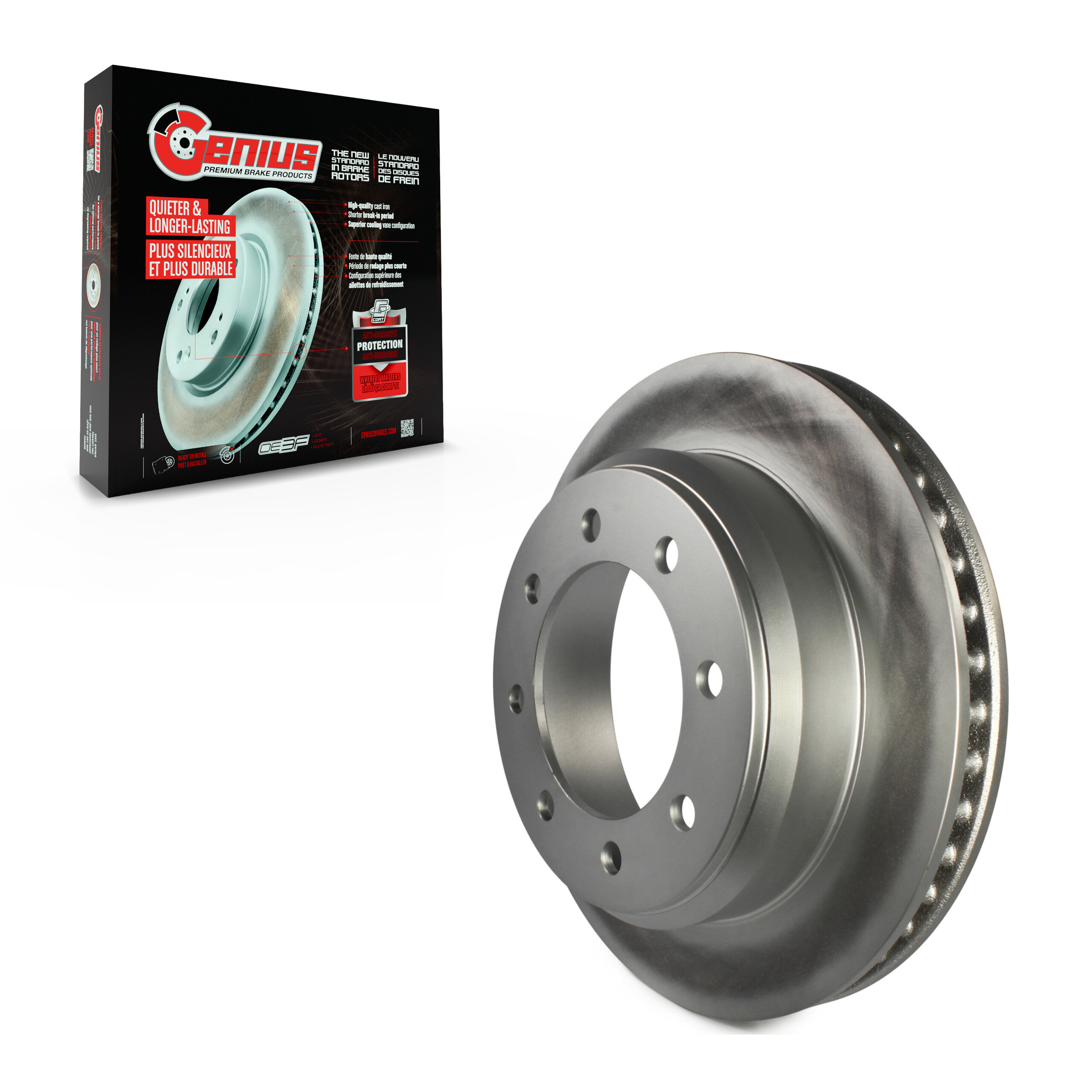 Coated Disc Brake Rotor