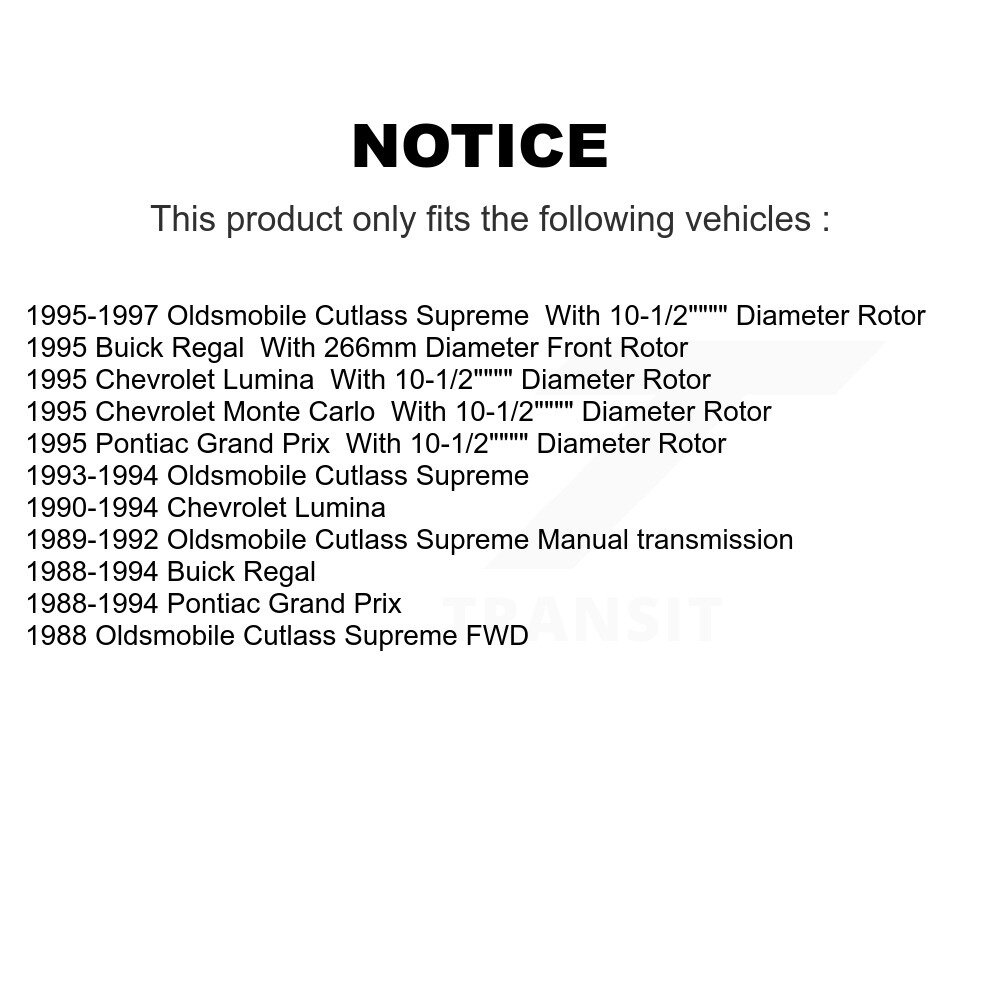 CMX - 8-5961 - Disc Brake Rotor