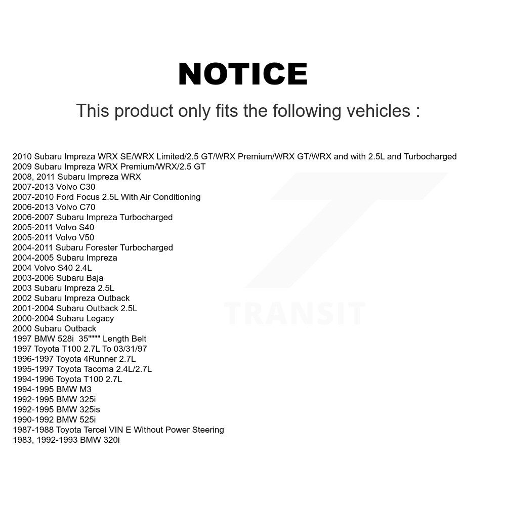 Kobra - KBR-5050350 - Serpentine Belt