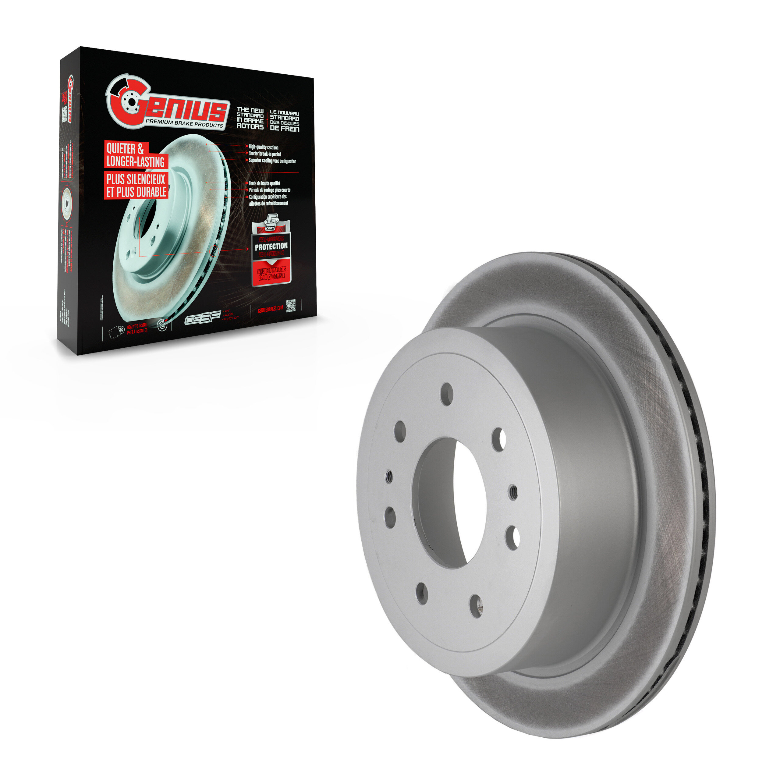 Coated Disc Brake Rotor