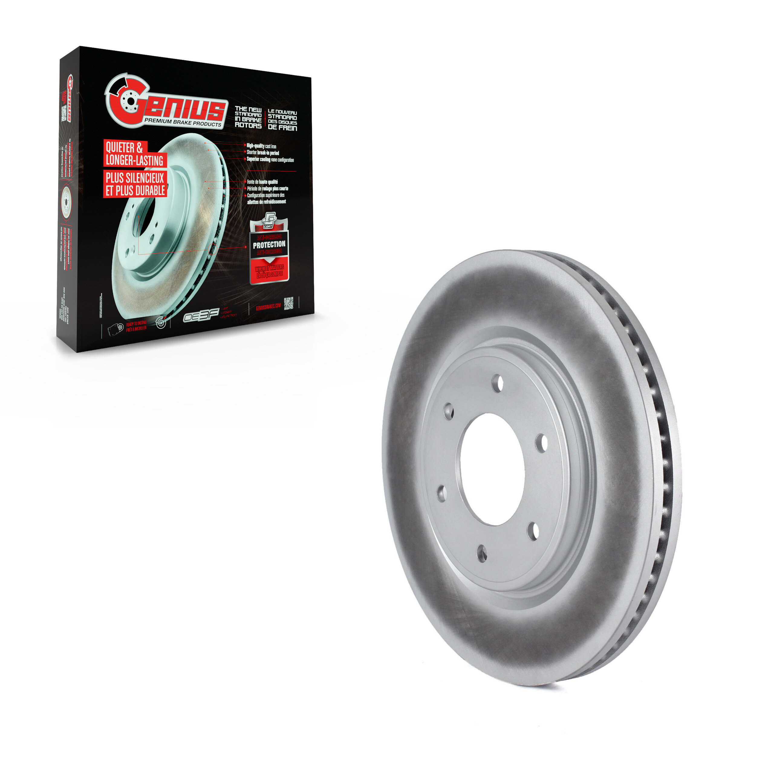 Coated Disc Brake Rotor