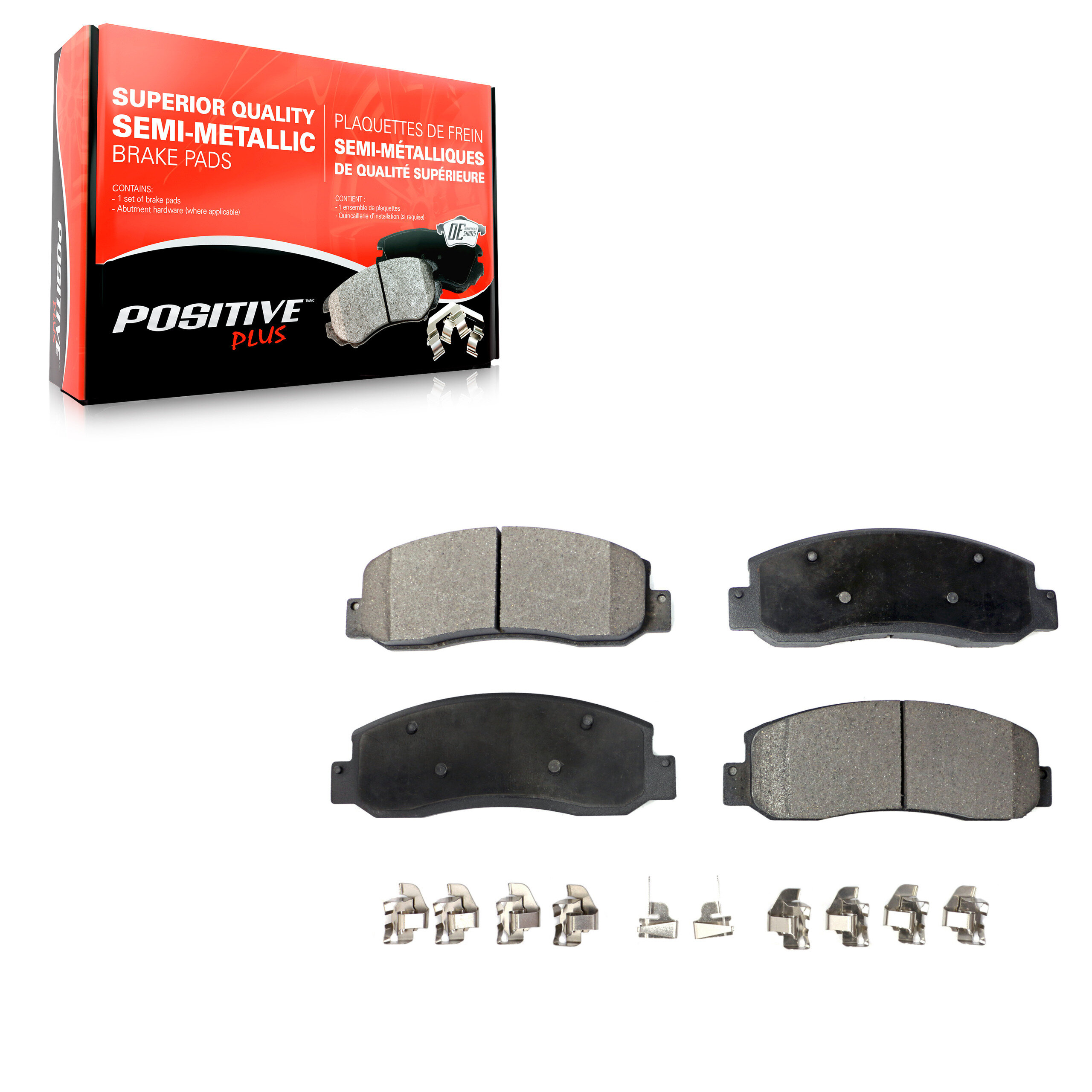 Semi-Metallic Brake Pads
