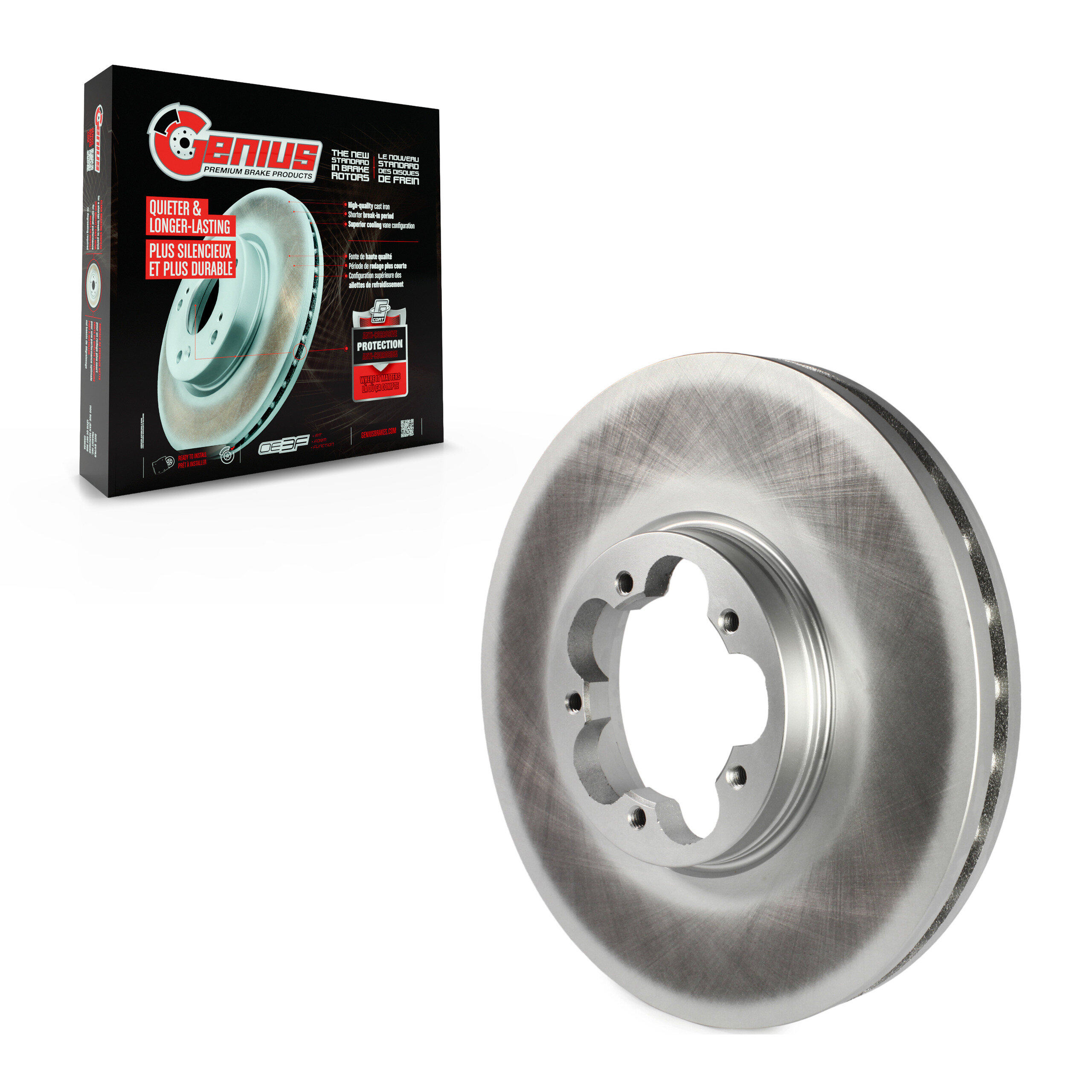 Coated Disc Brake Rotor
