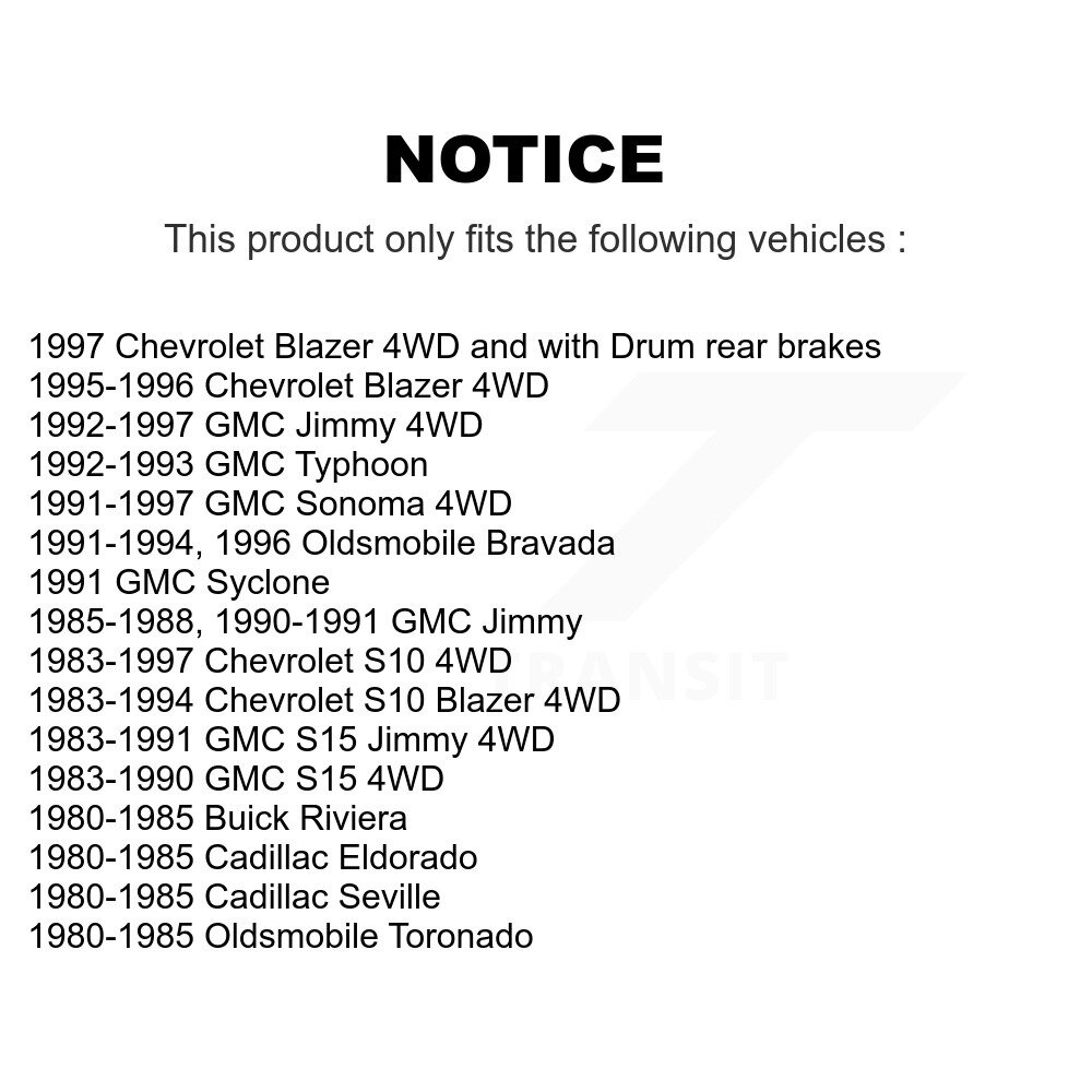 CMX - 8-5036 - Disc Brake Rotor