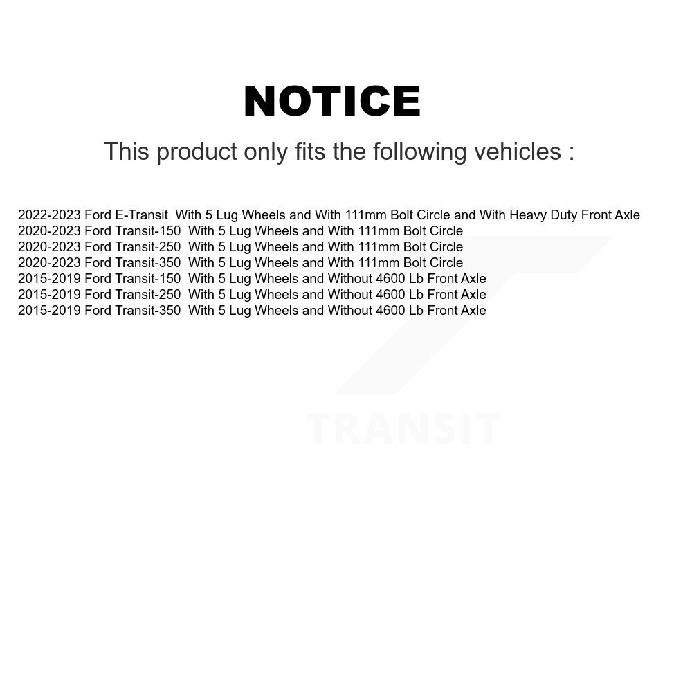 GENIUS - GCR-681781 - Coated Disc Brake Rotor