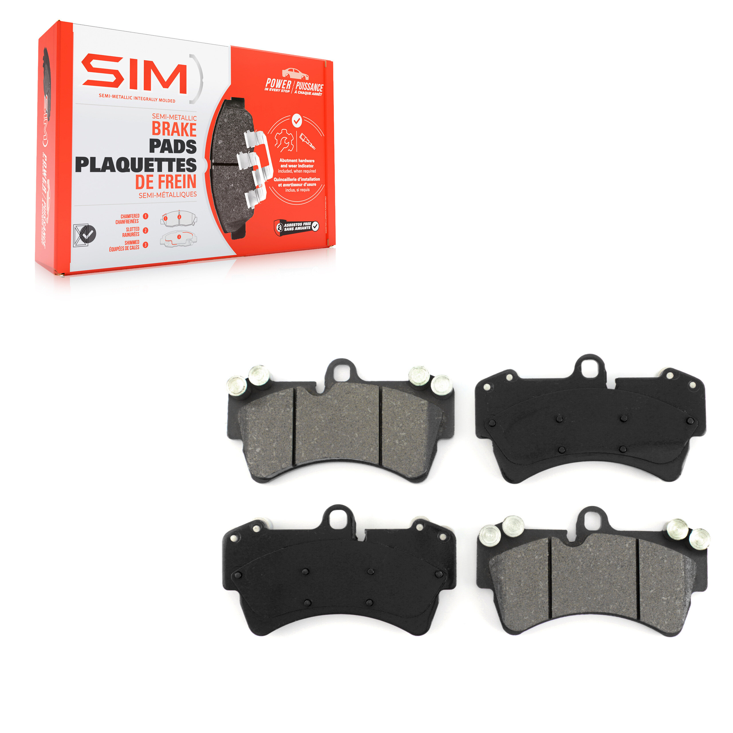 Semi-Metallic Brake Pads