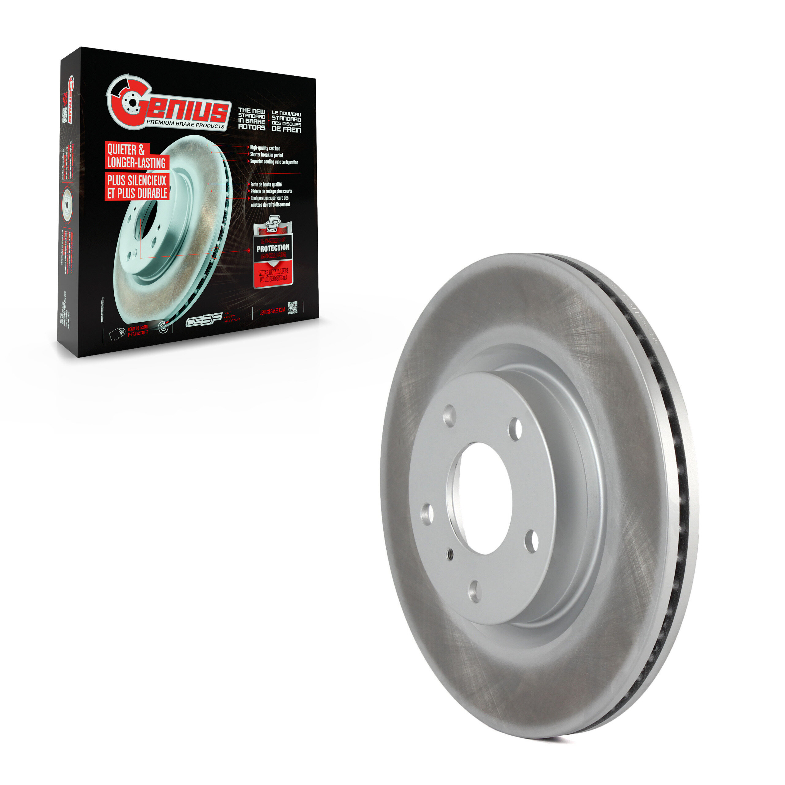 Coated Disc Brake Rotor