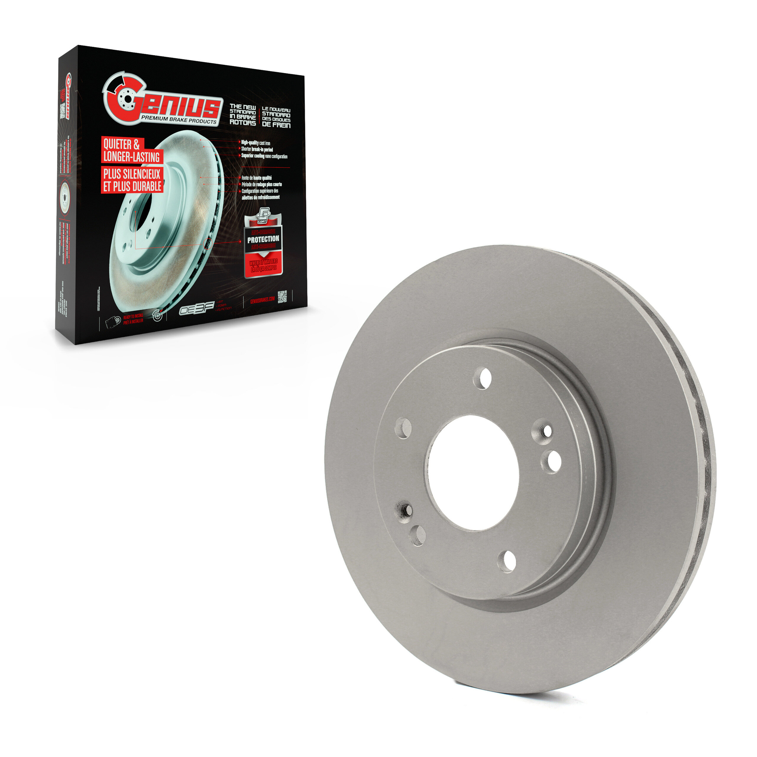 Coated Disc Brake Rotor