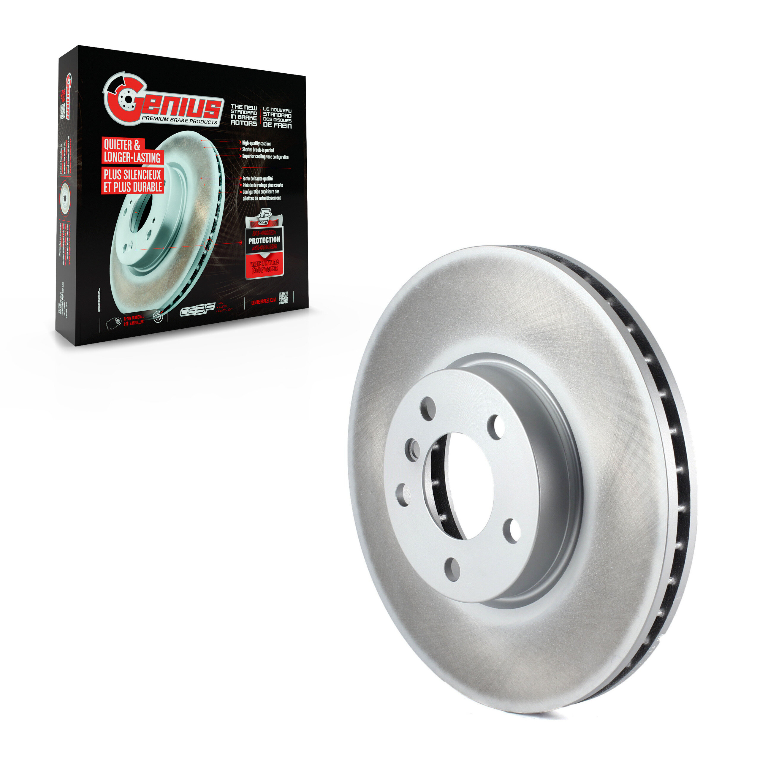 Coated Disc Brake Rotor