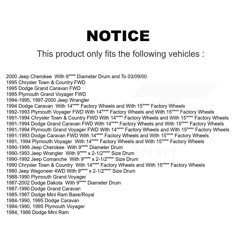 Top Quality - NB-538B - Drum Brake Shoe