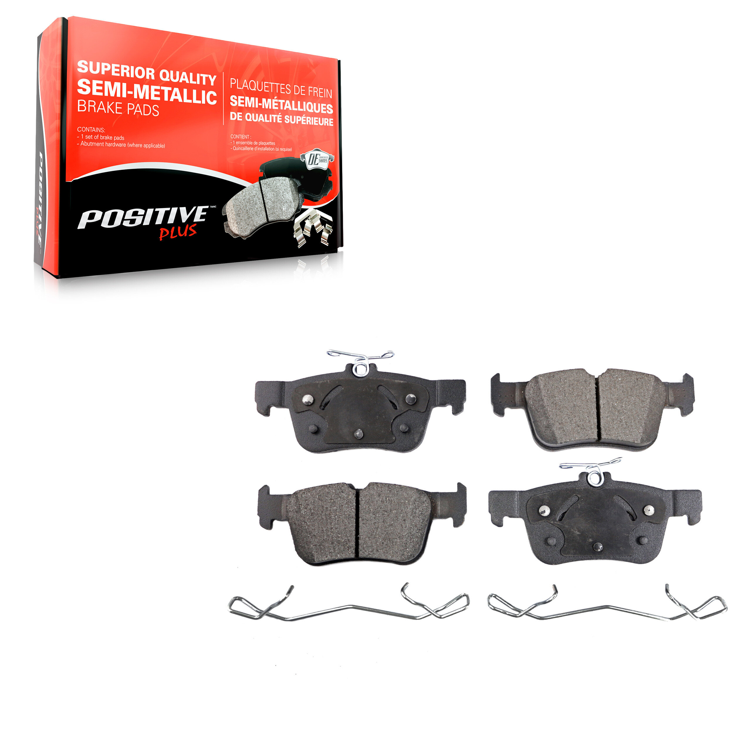 Semi-Metallic Brake Pads