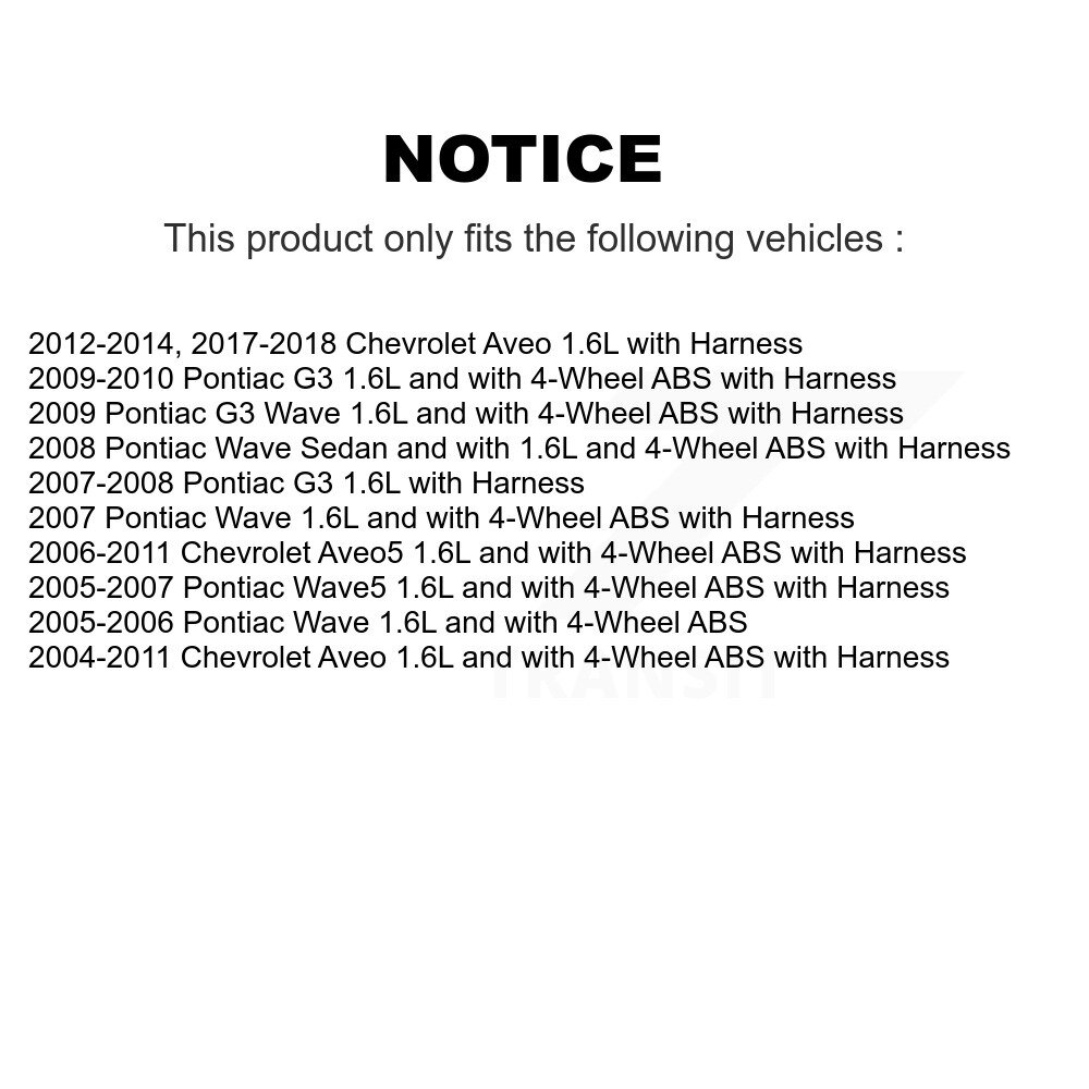 Mpulse - SEN-2ABS0131 - ABS Wheel Speed Sensor
