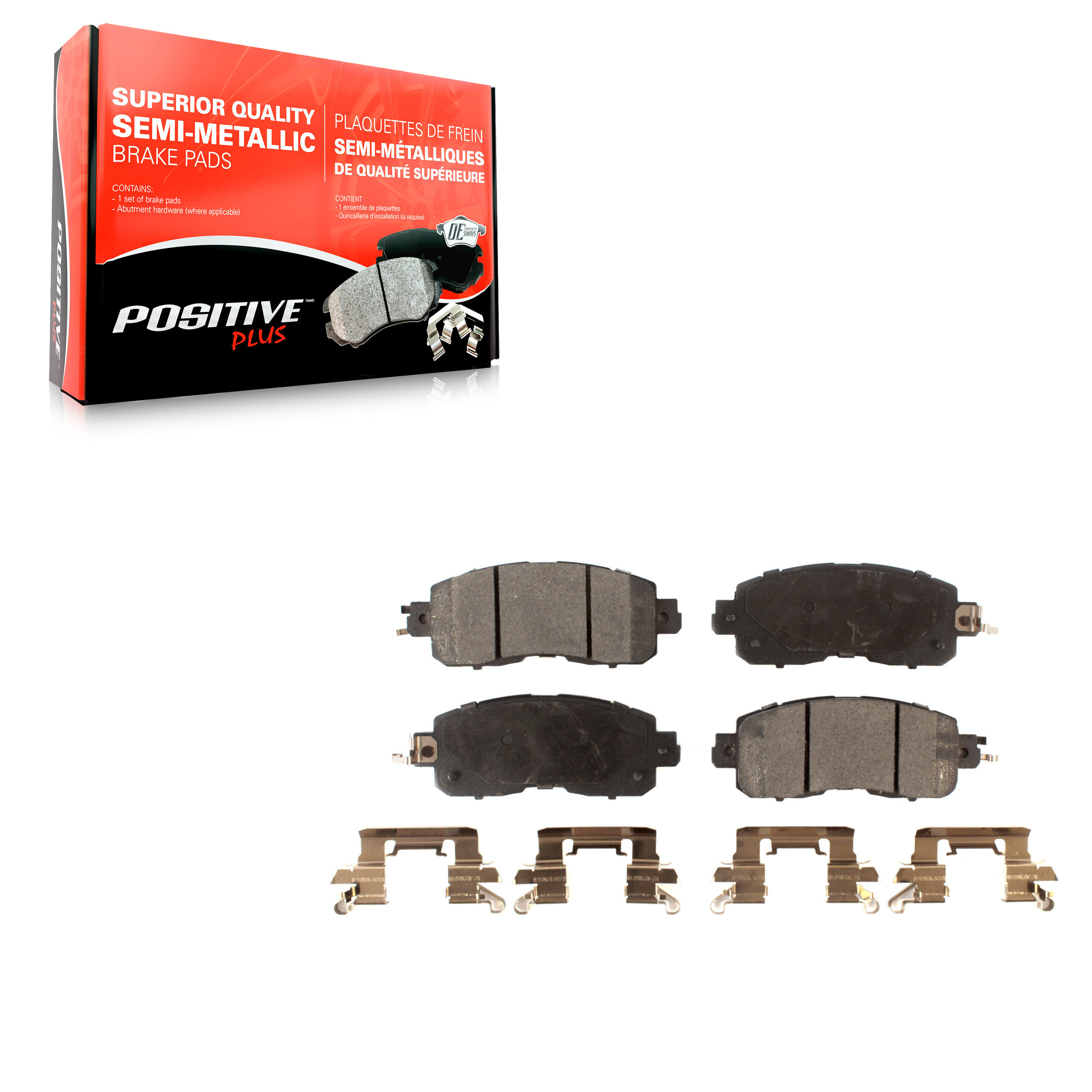 Semi-Metallic Brake Pads