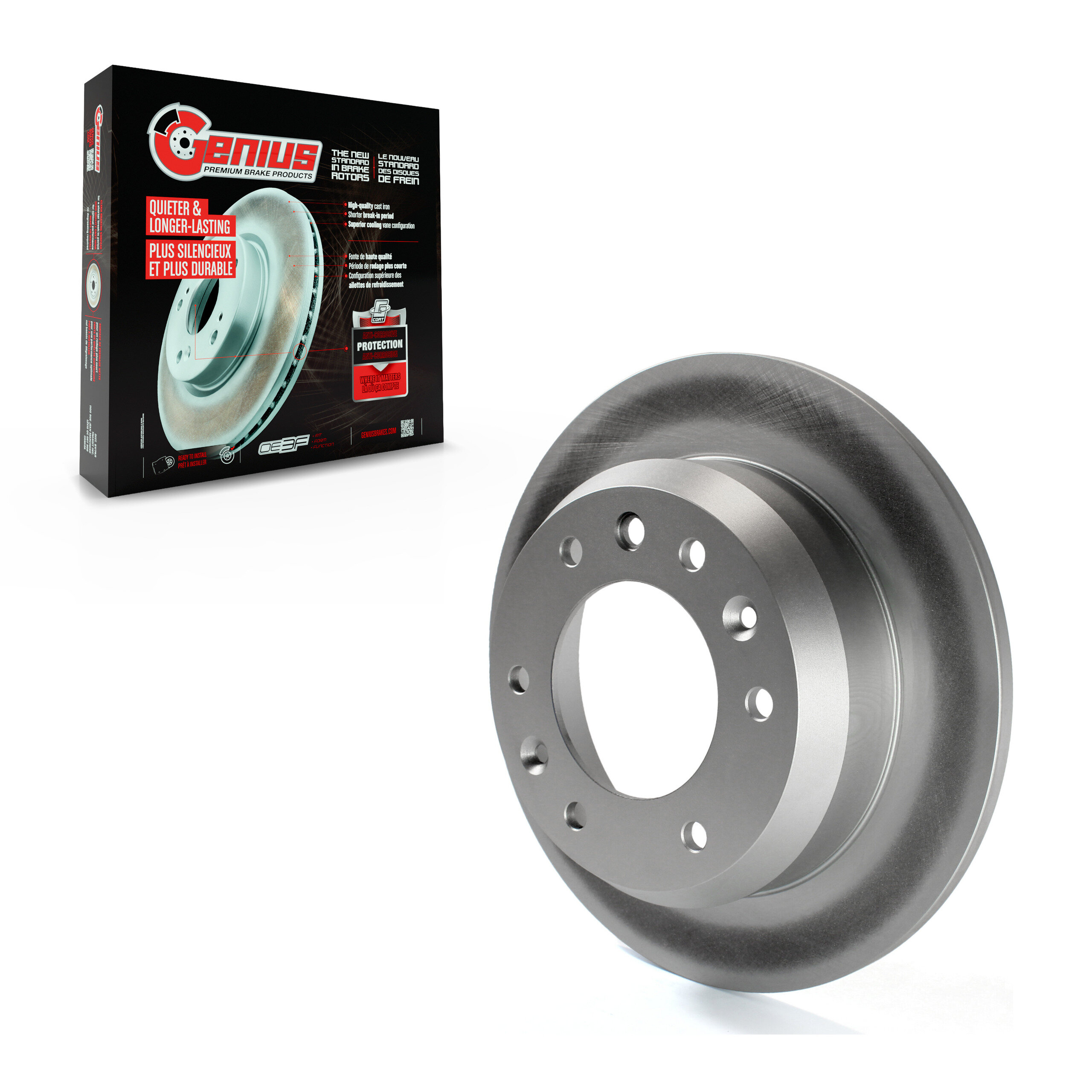 Coated Disc Brake Rotor