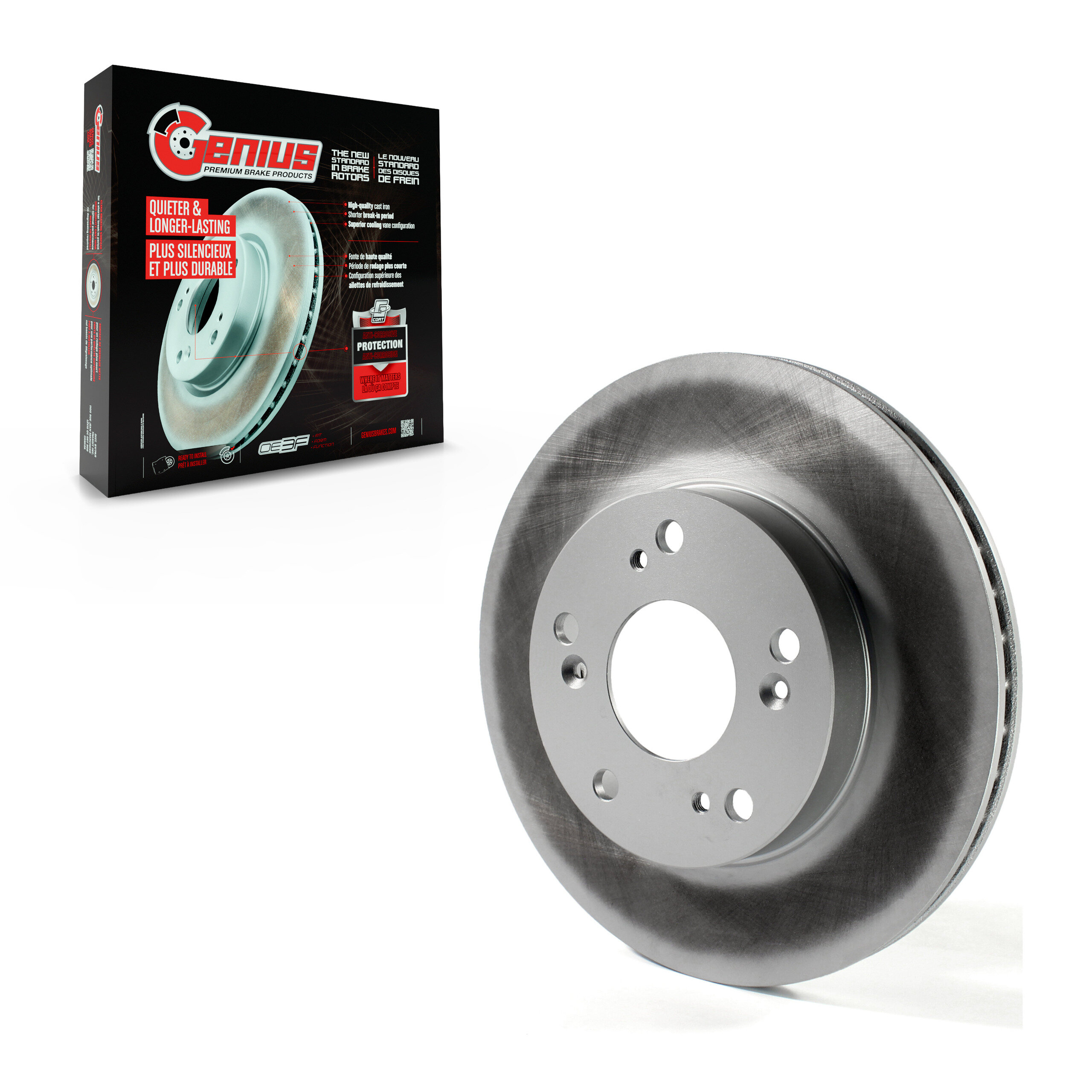 Coated Disc Brake Rotor