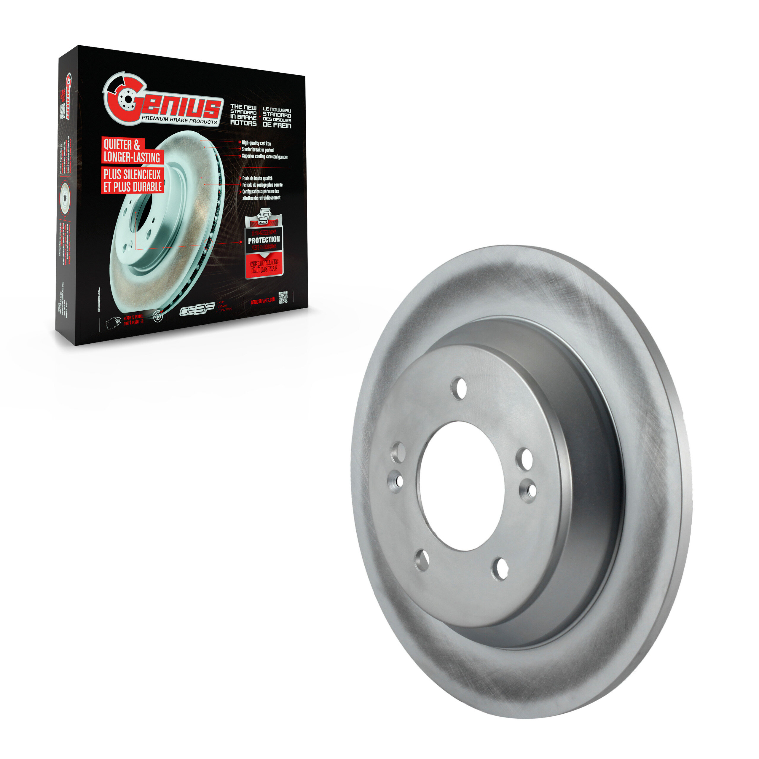 Coated Disc Brake Rotor