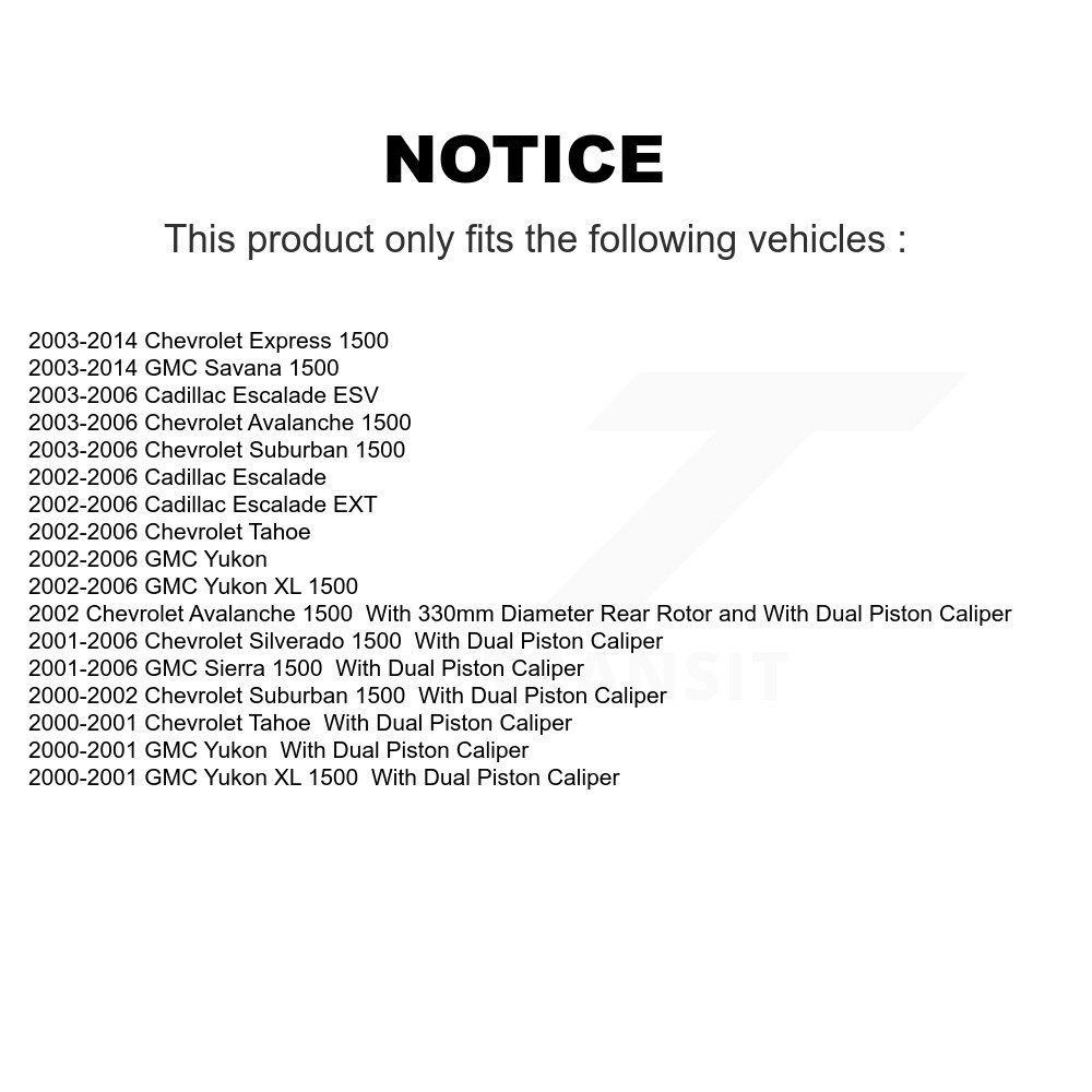 GENIUS - GCR-56919 - Coated Disc Brake Rotor