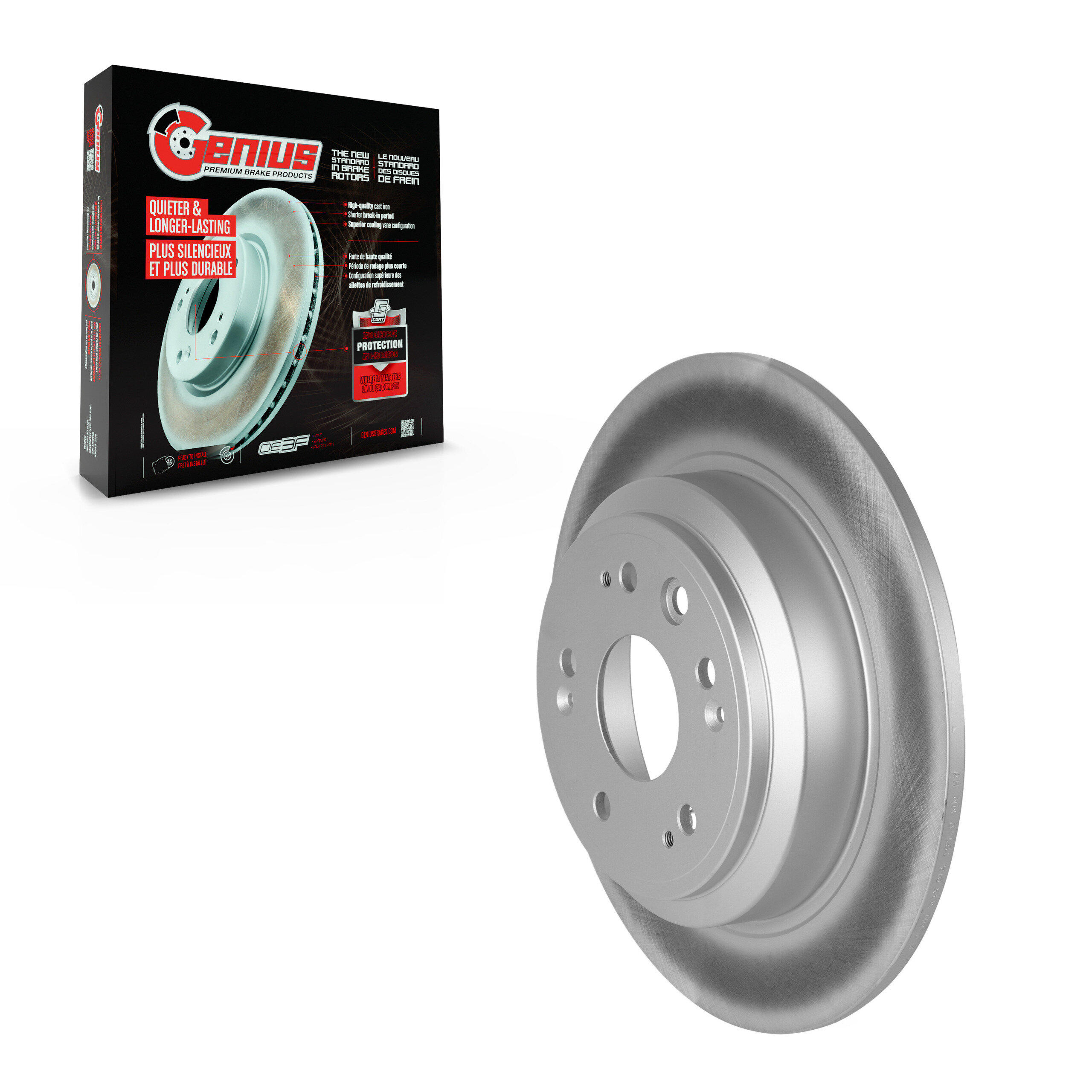Coated Disc Brake Rotor