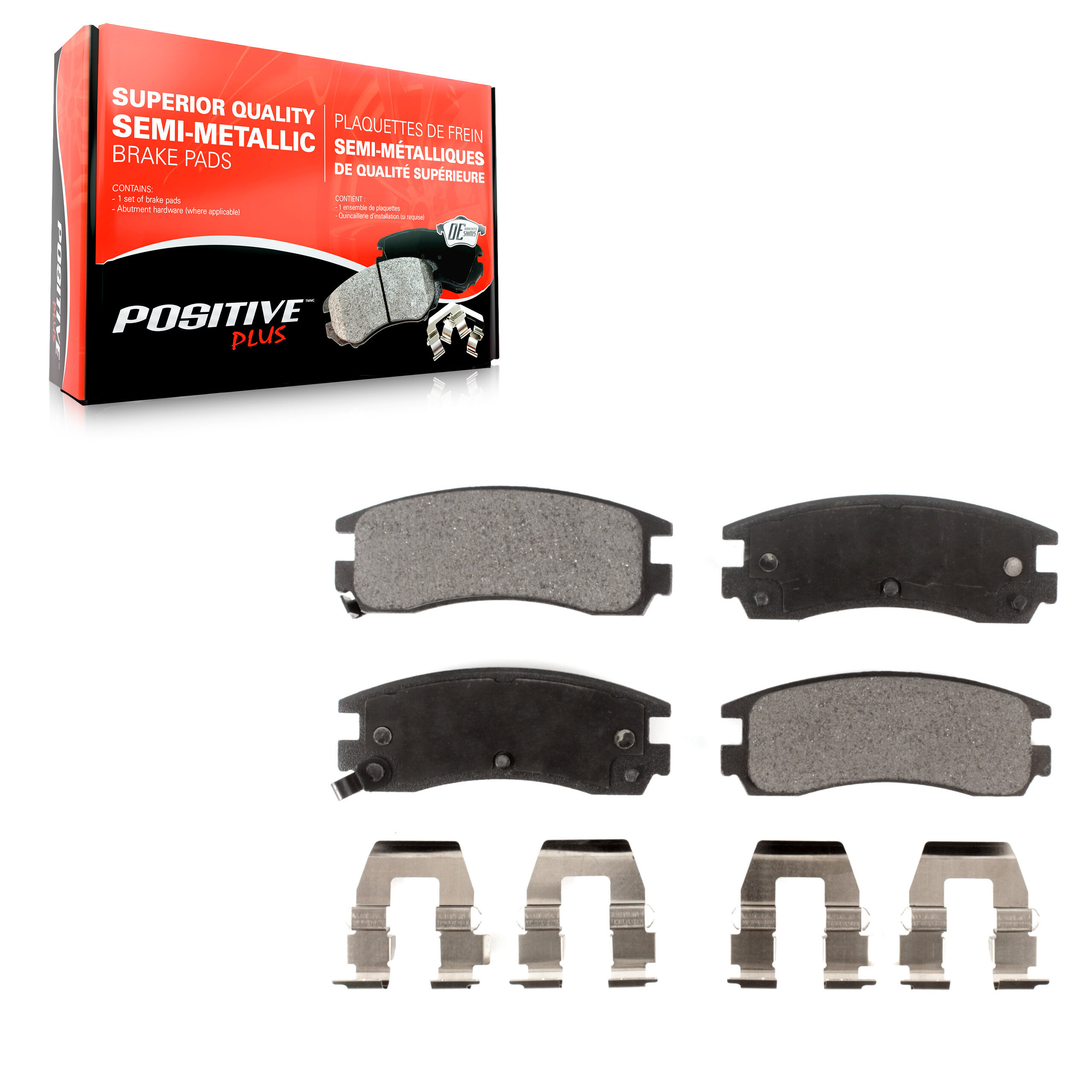 Semi-Metallic Brake Pads