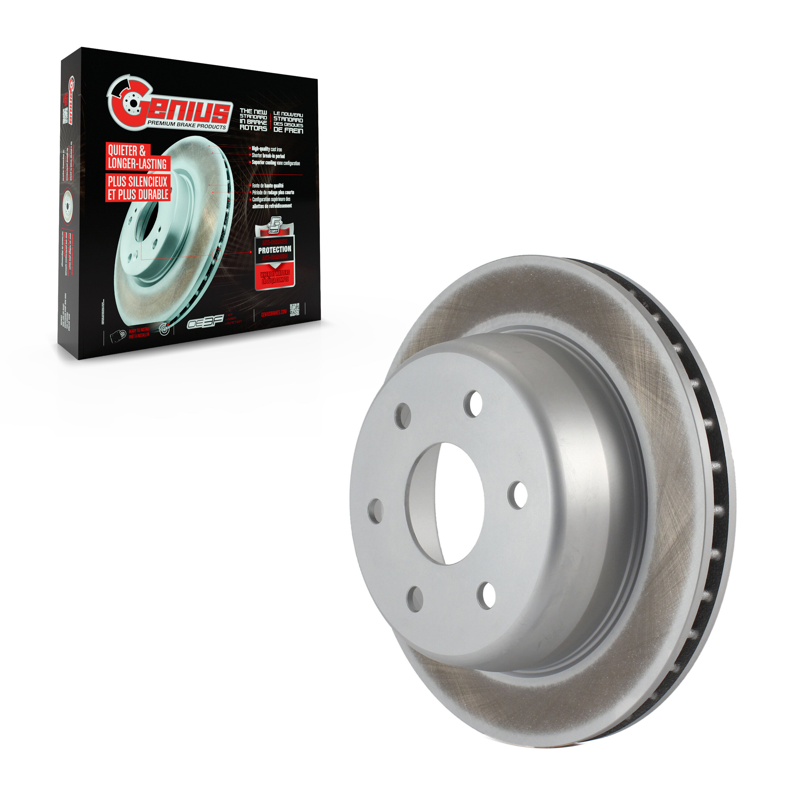 Coated Disc Brake Rotor