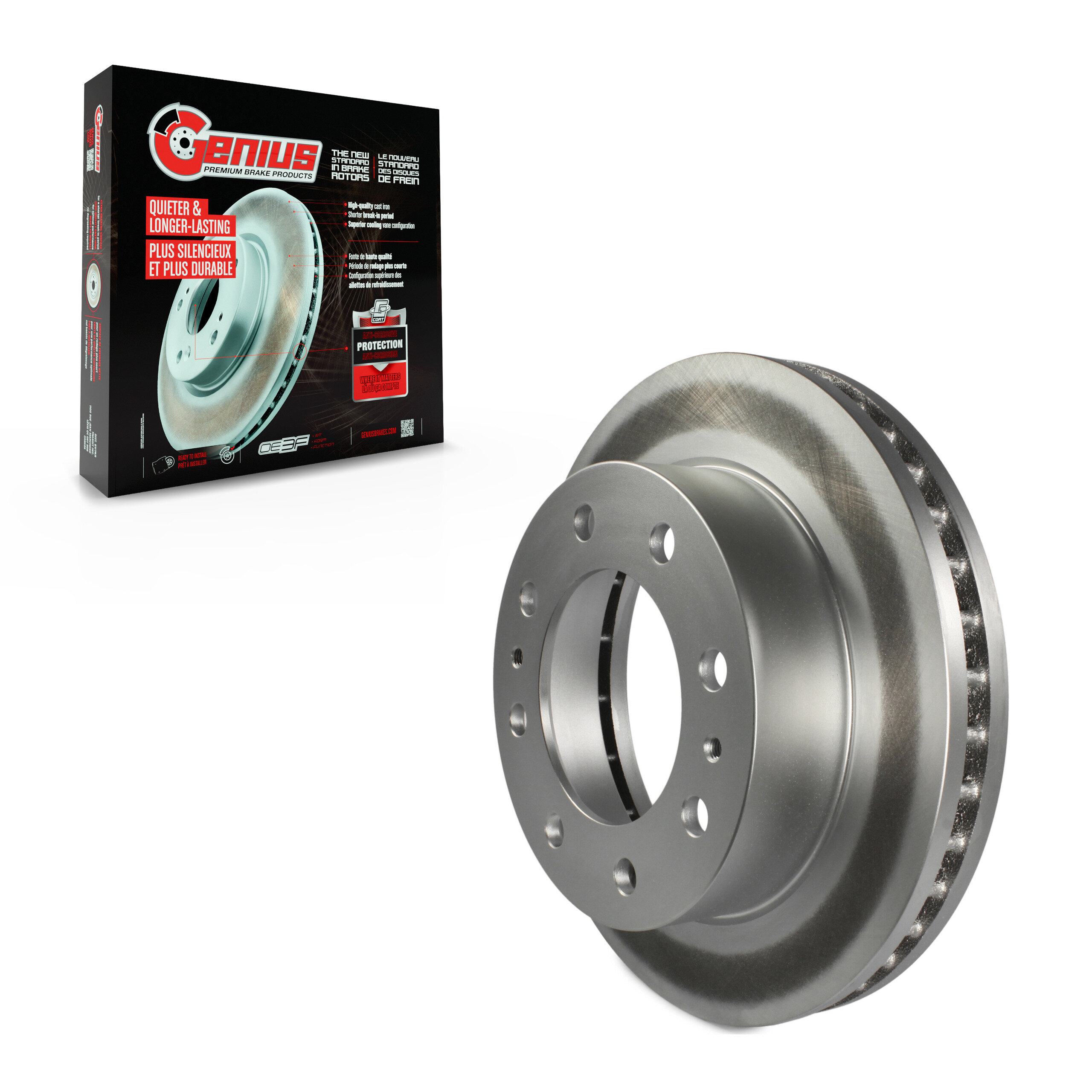 Coated Disc Brake Rotor