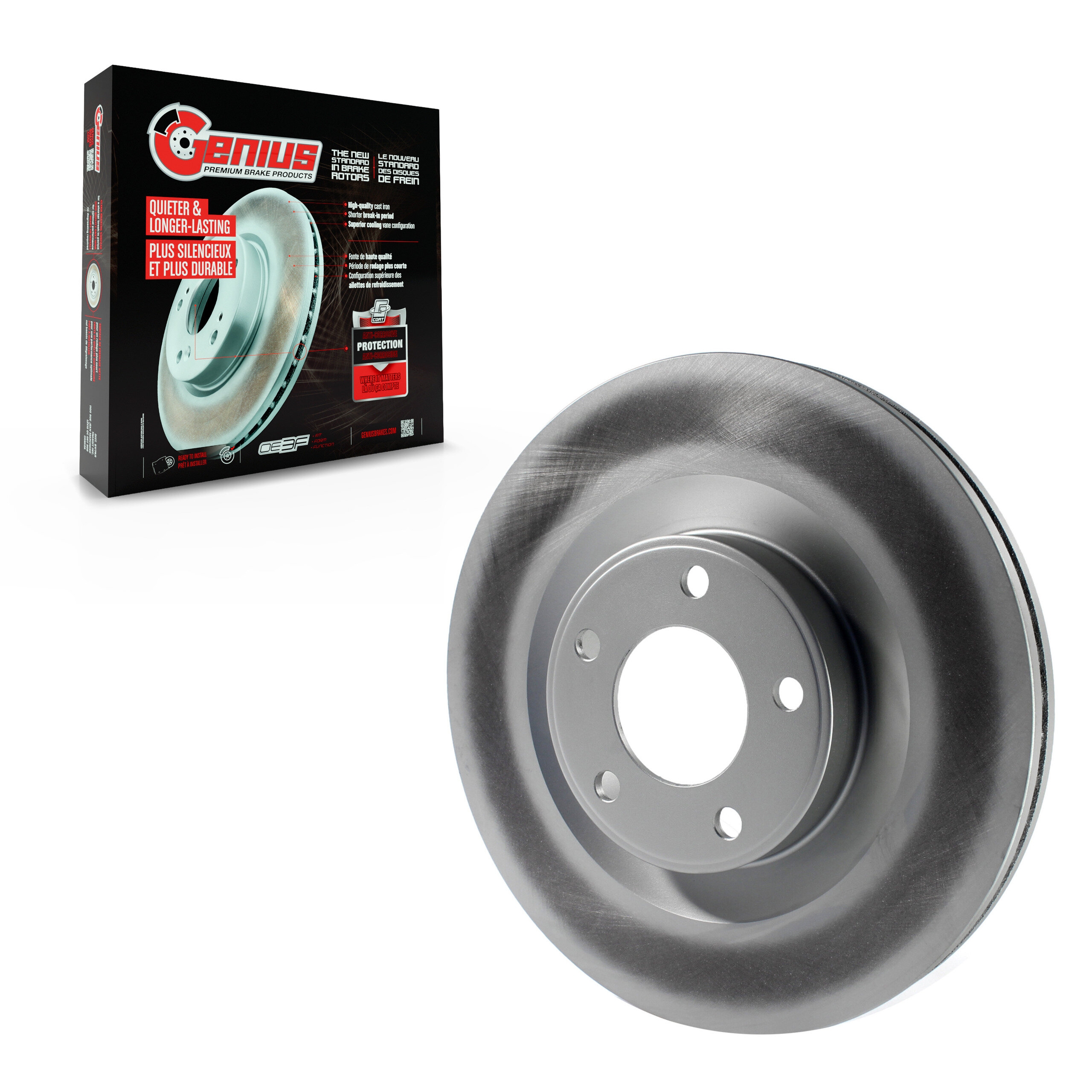 Coated Disc Brake Rotor